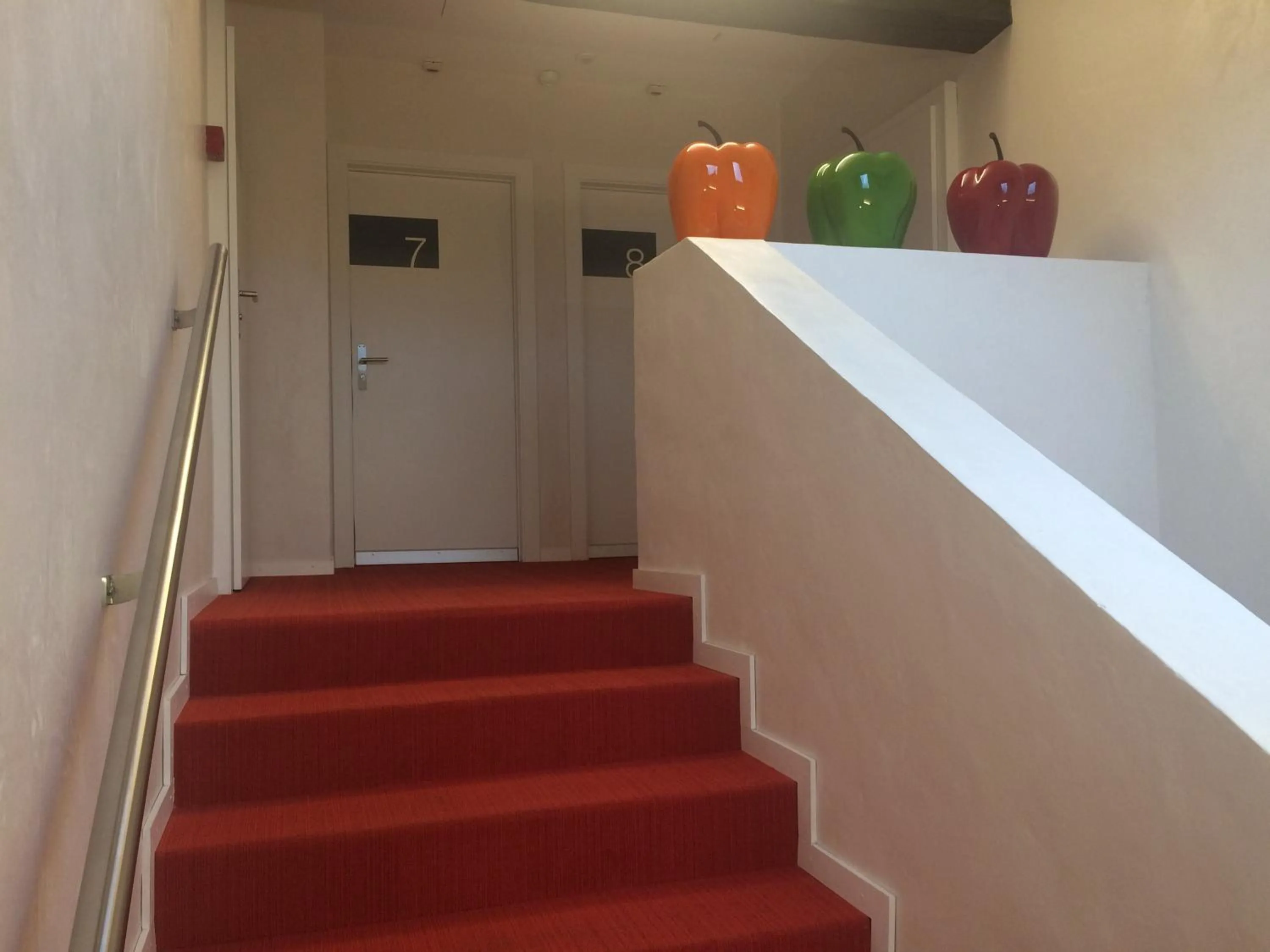 Decorative detail in Auberge de Prangins