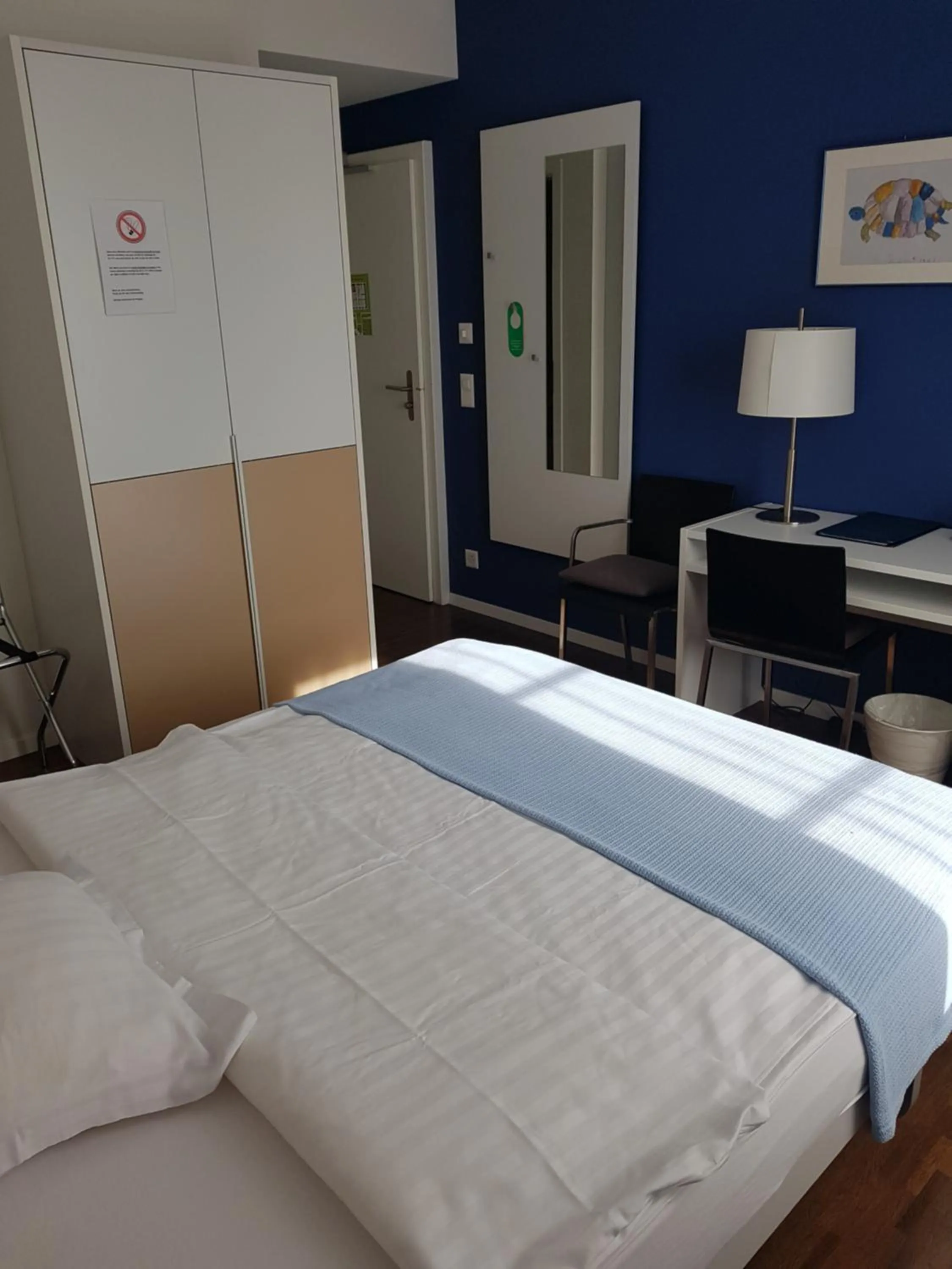 Bed in Auberge de Prangins