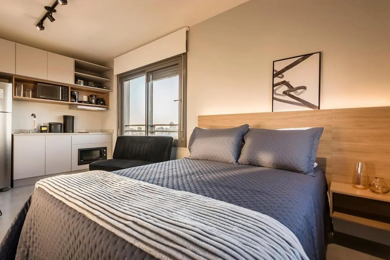 Bed in Lindo studio novo e moderno JRE1401