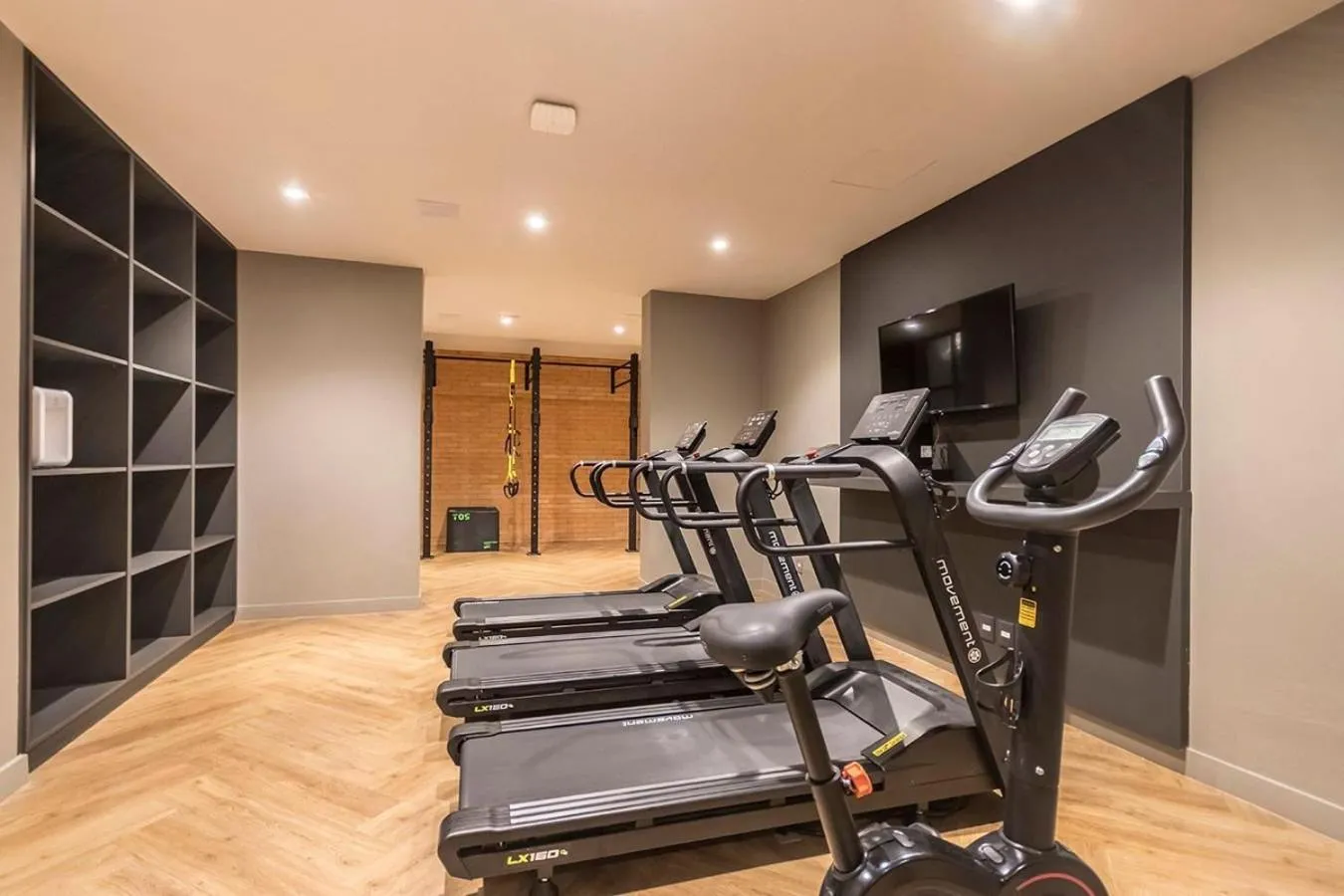 Fitness centre/facilities in Lindo studio novo e moderno JRE1401