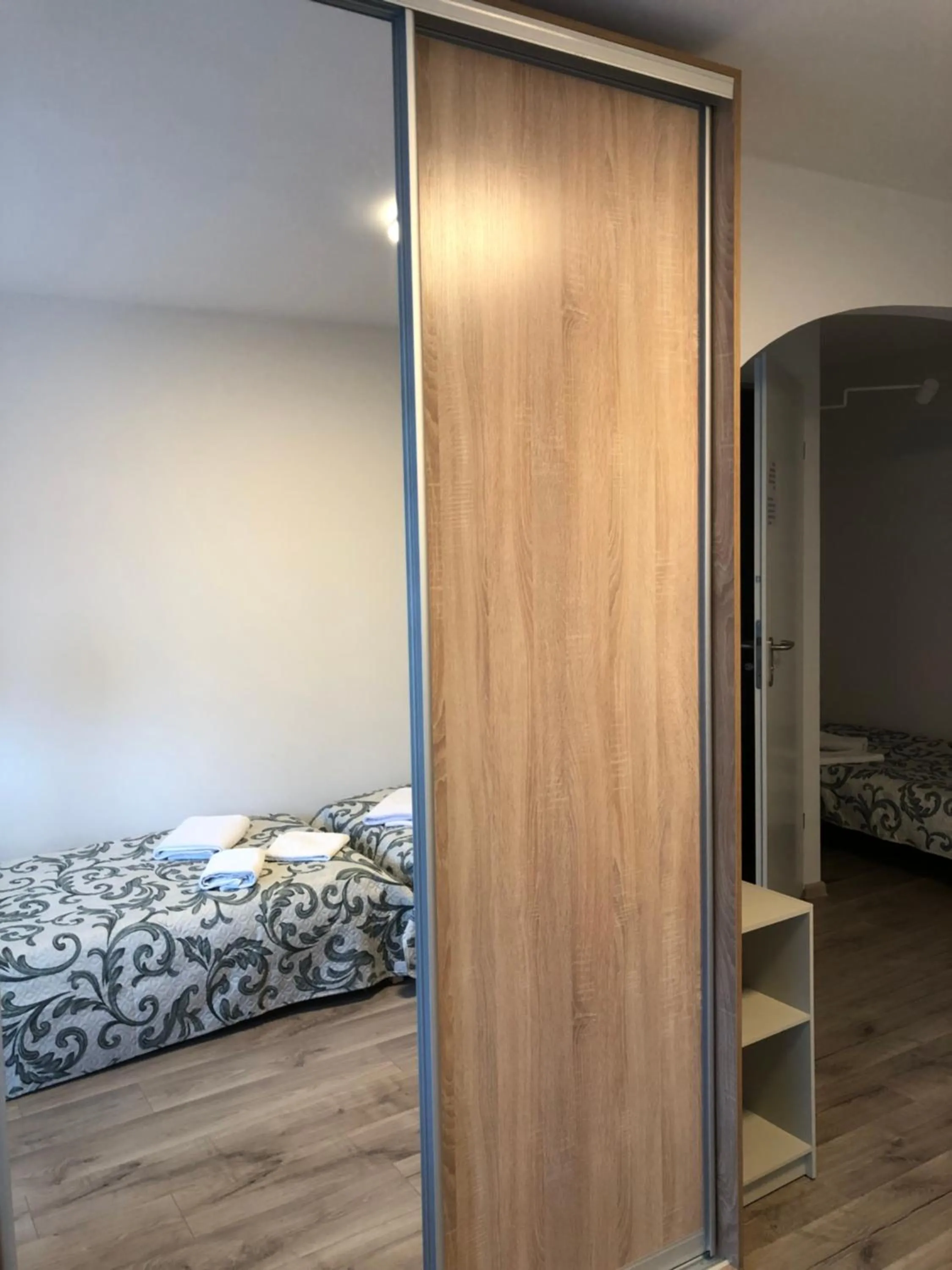 Bed in Restoranas - Svečių Namai - Restaurant - Guest House Perkūnkiemis