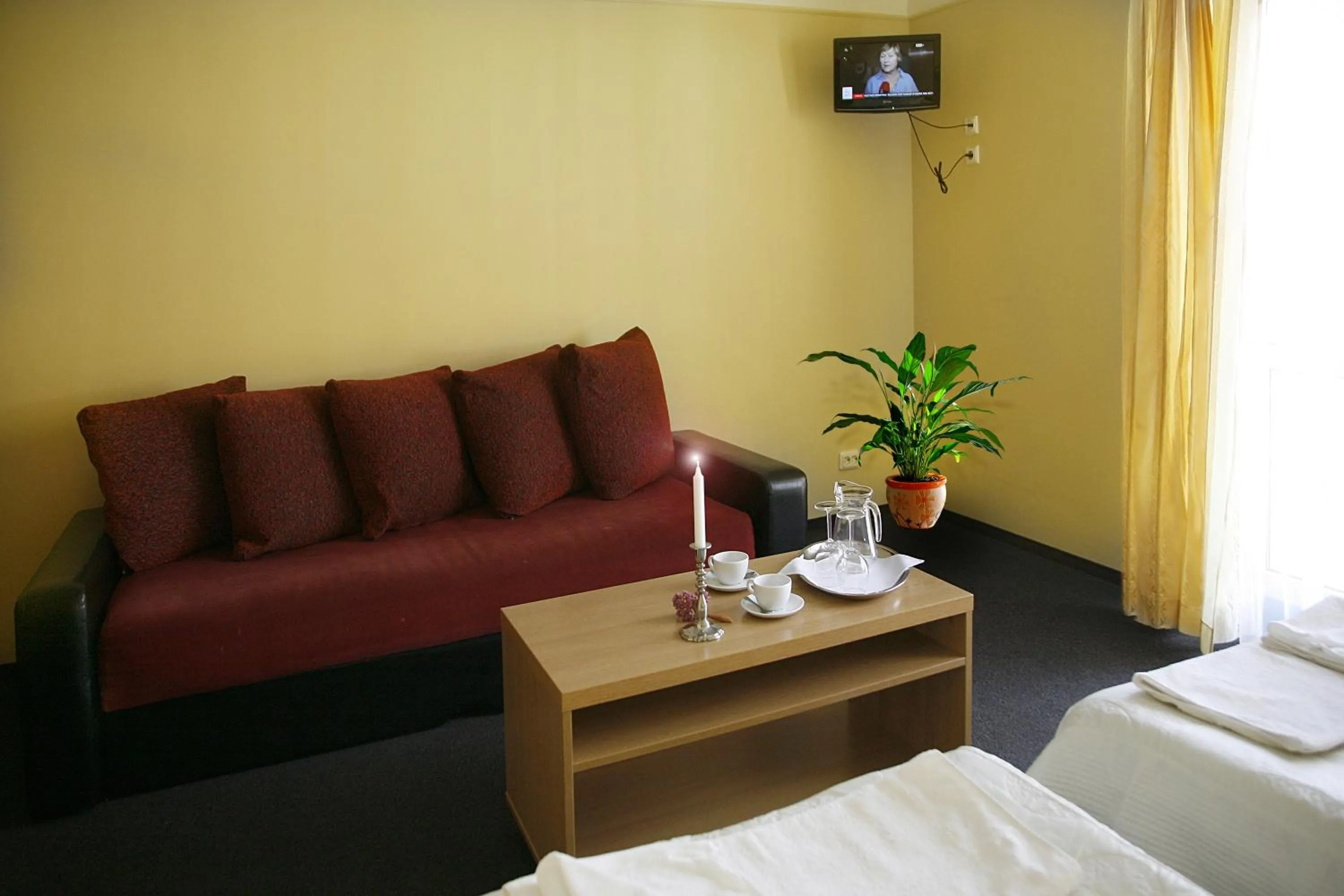 Photo of the whole room, Bed in Restoranas - Svečių Namai - Restaurant - Guest House Perkūnkiemis