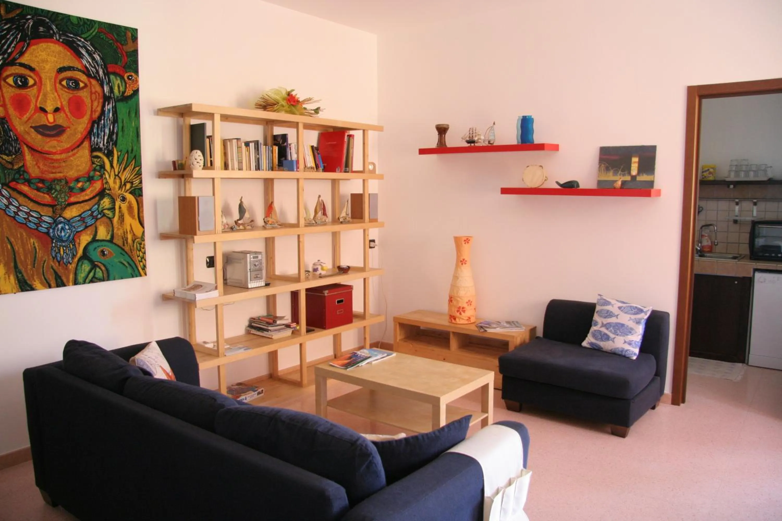 Communal lounge/ TV room in Casa di Marco