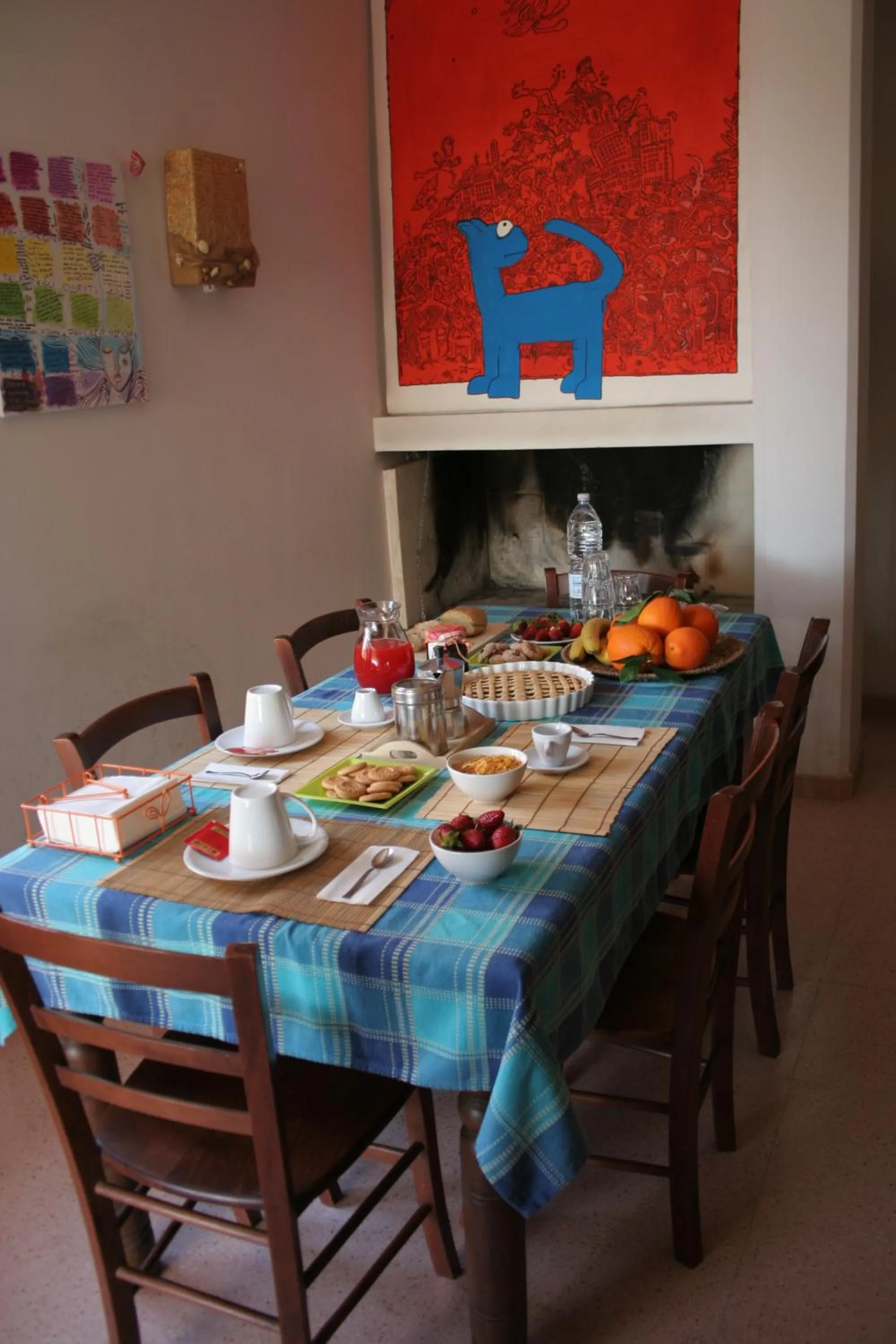 Italian breakfast in Casa di Marco