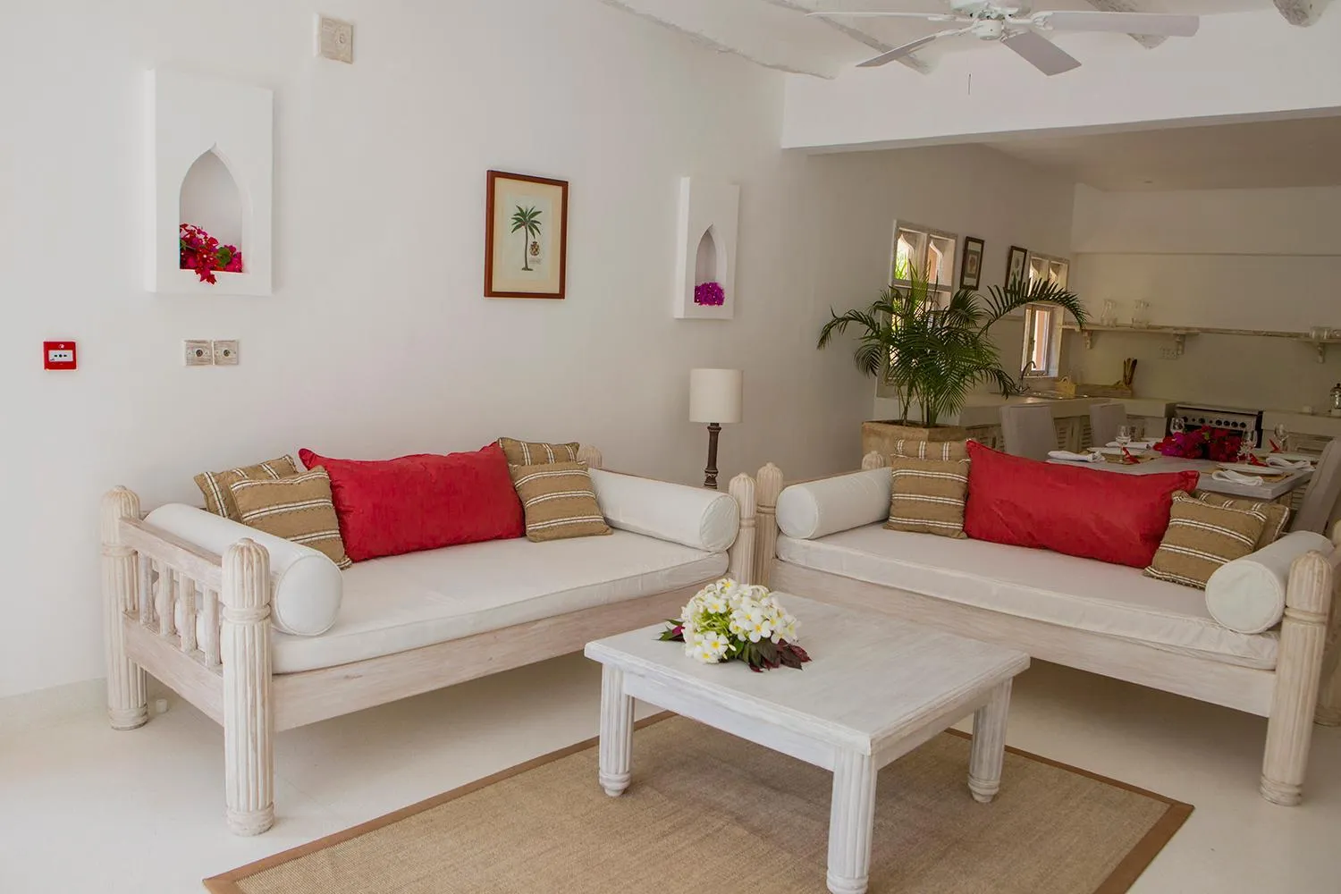 Living room in Medina Palms