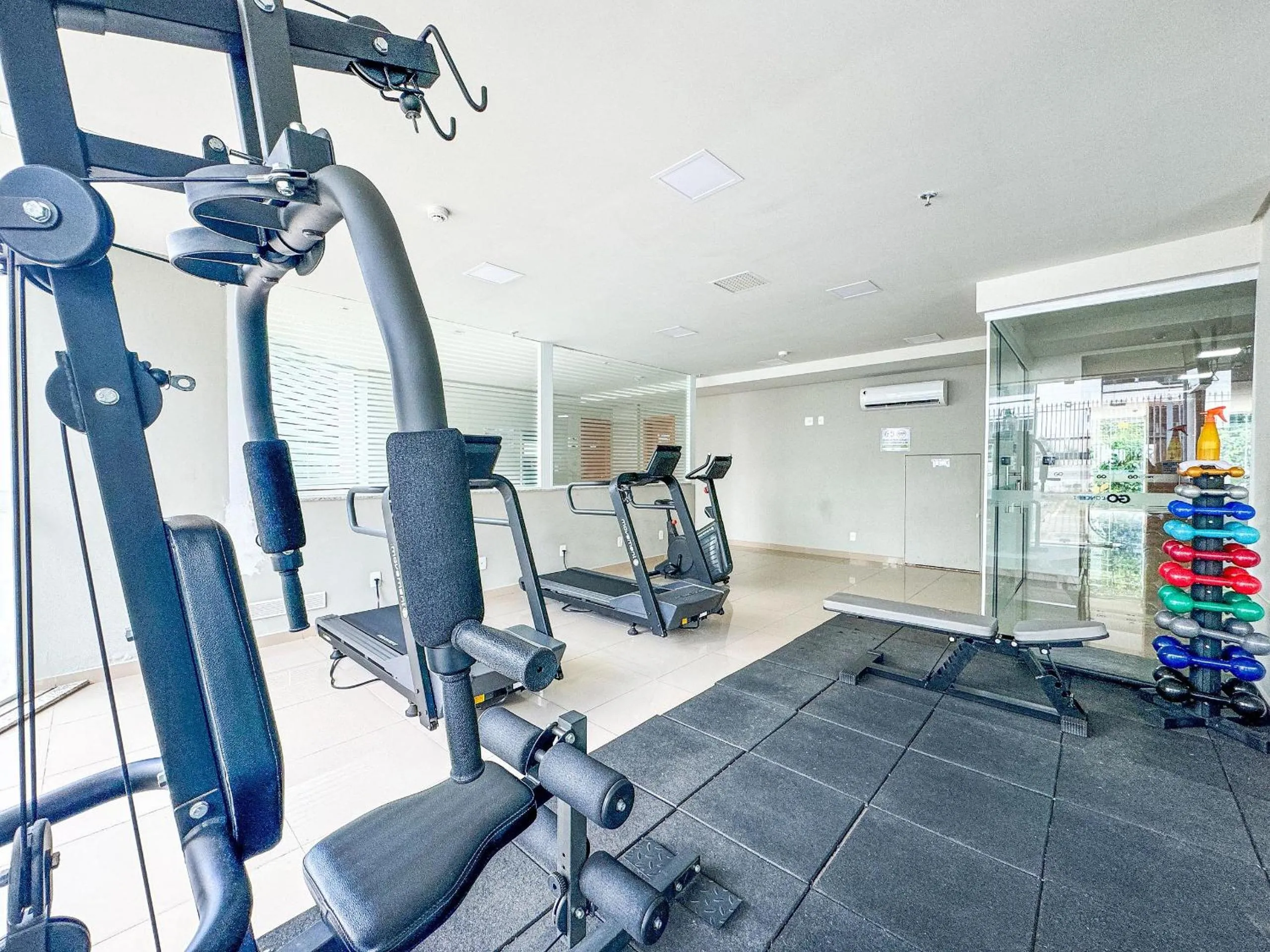 Fitness centre/facilities in APTOS 1 e 2QTO Lava e Seca e Academia