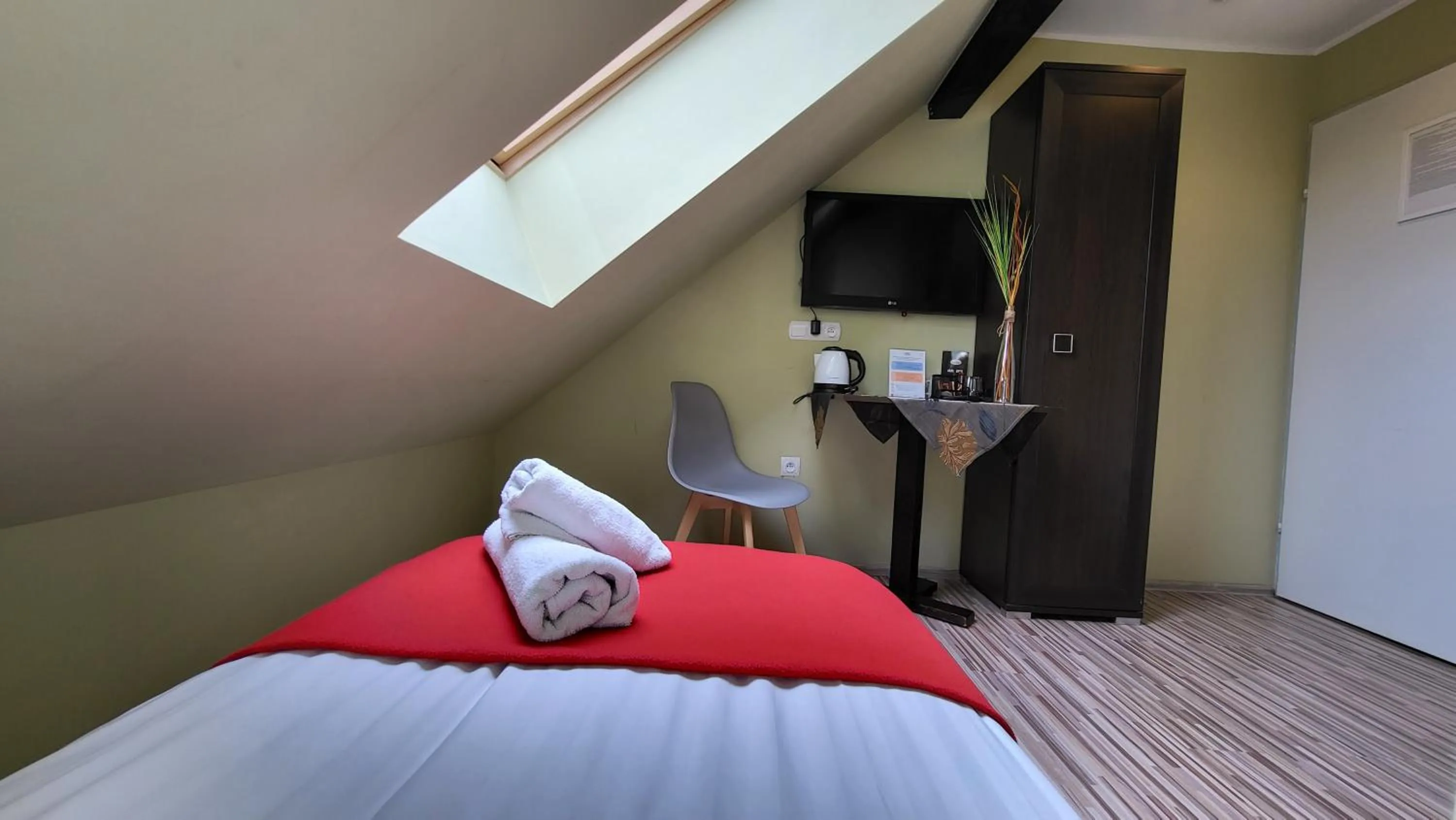 Bed in Gościniec Konopielka