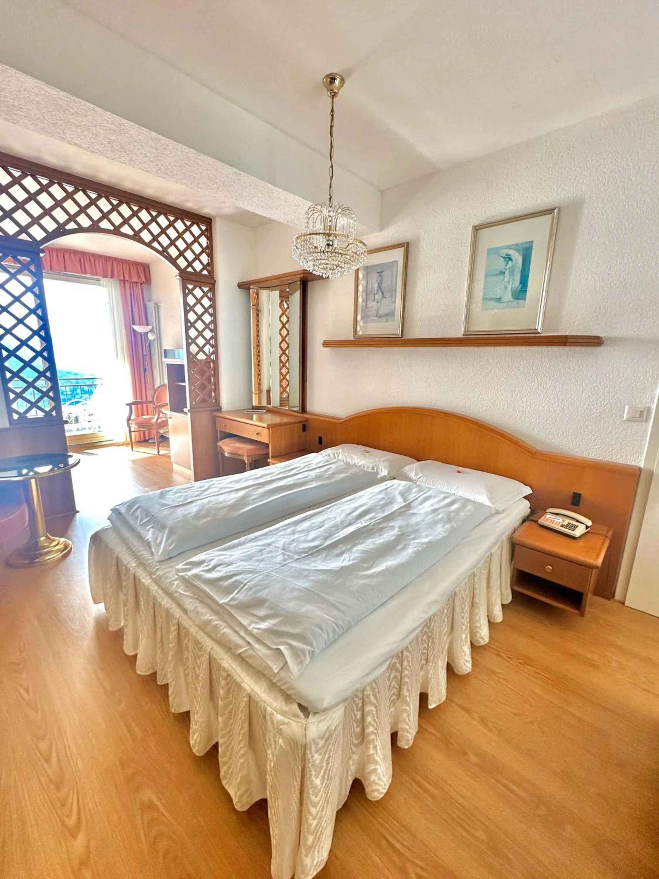 Bed in Hotel Colibrì