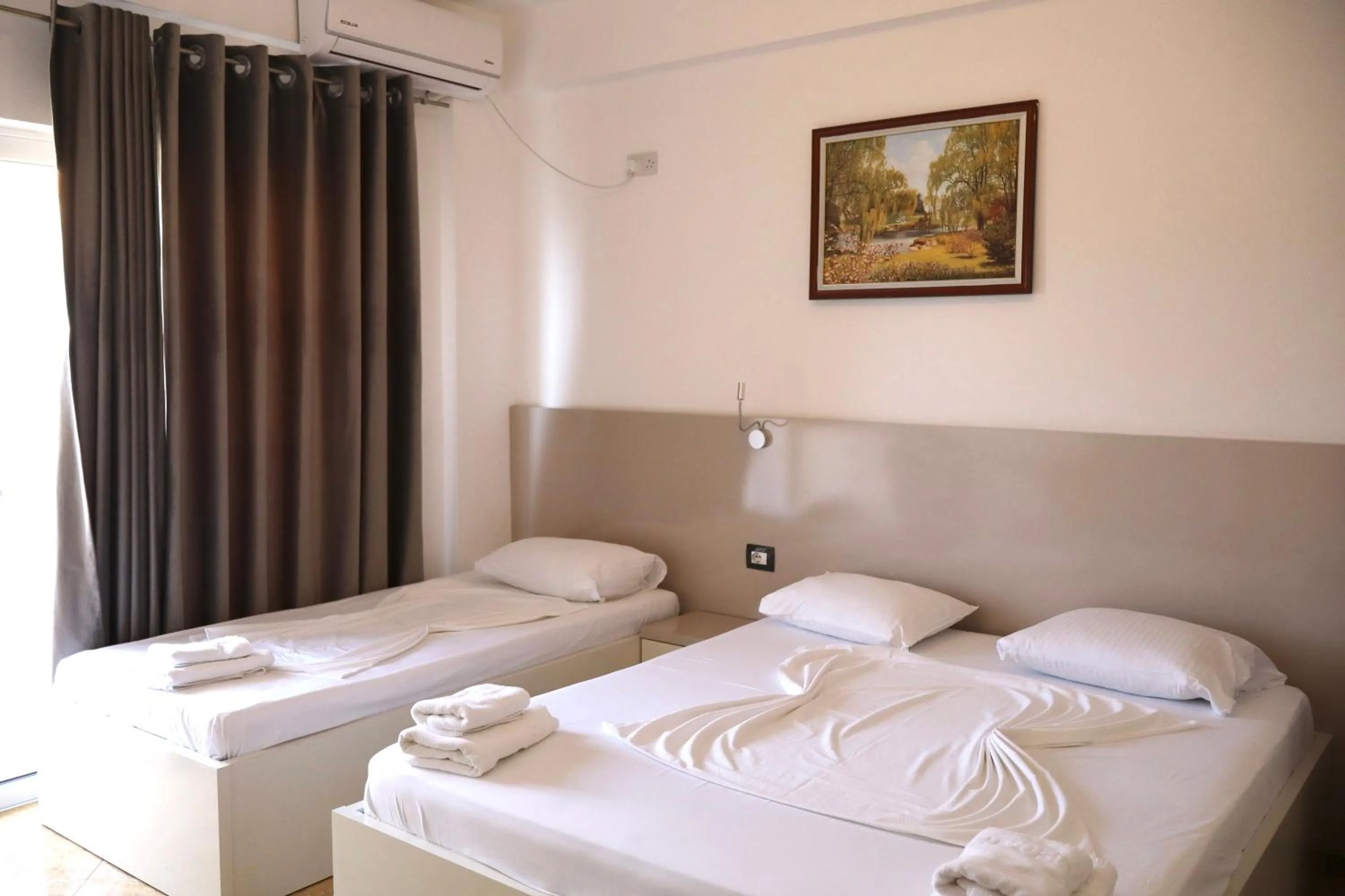 Bed in Mucobega Hotel