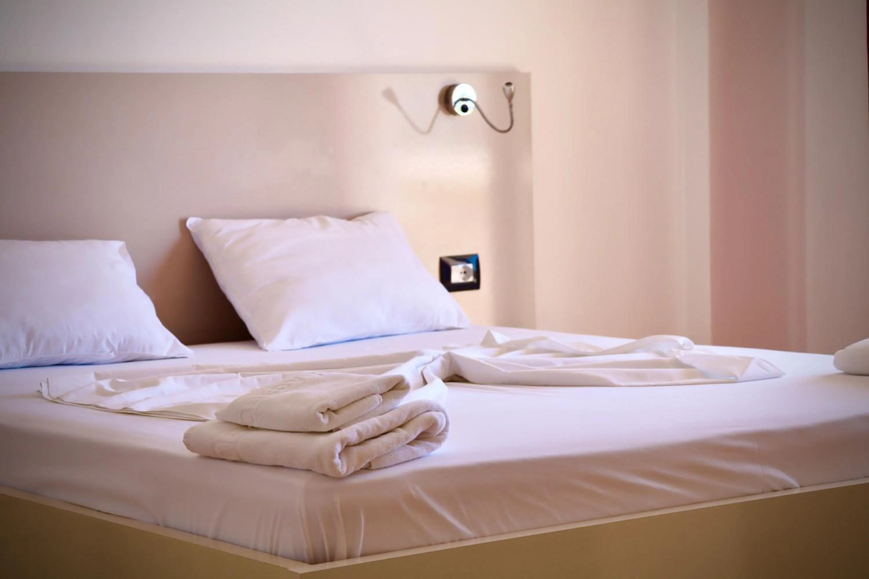 Bed in Mucobega Hotel