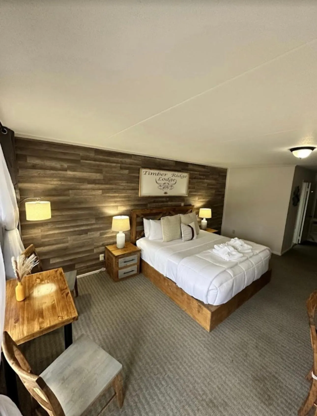 Bed in Timber Ridge Lodge Gatlinburg