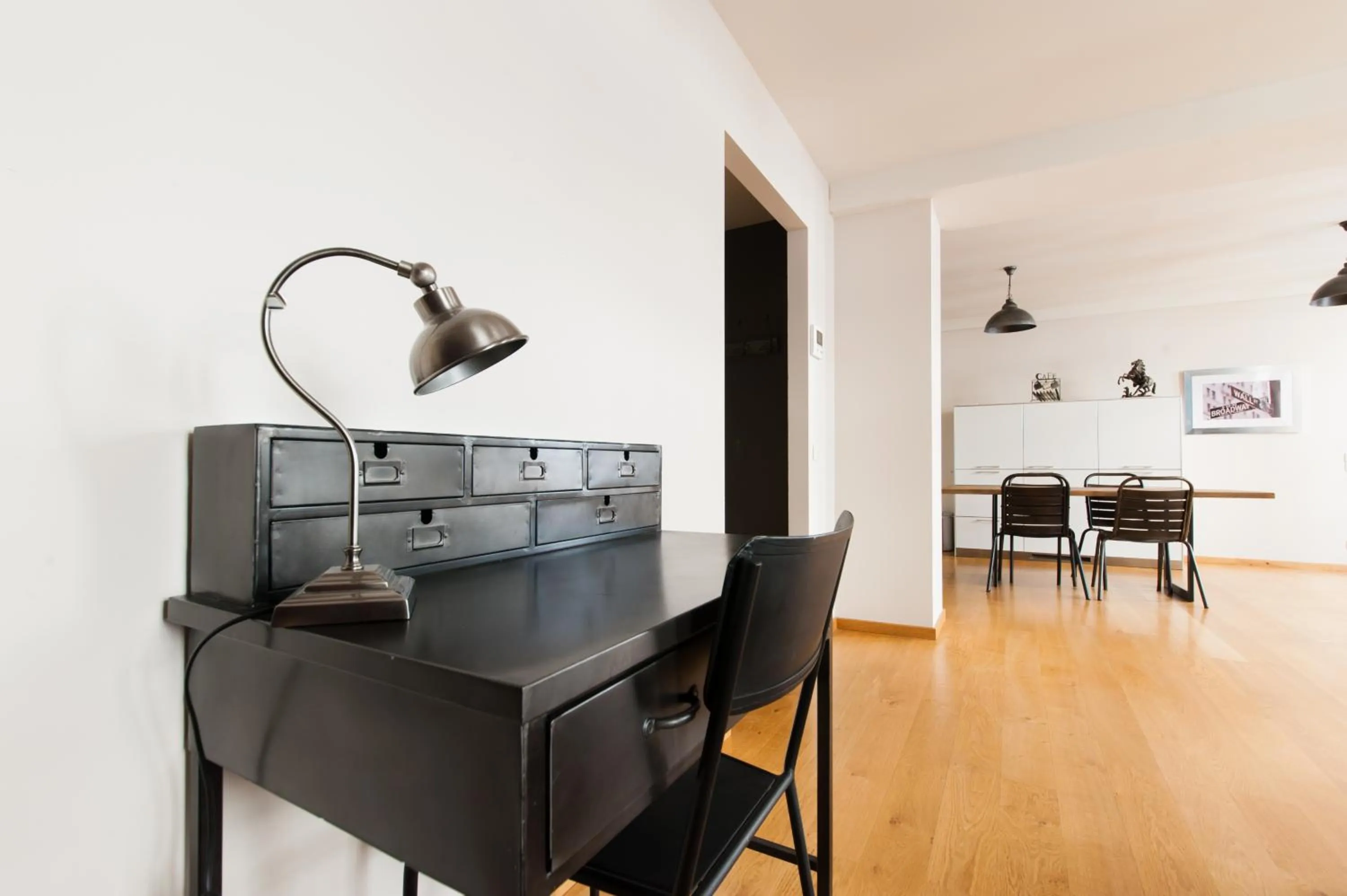 Living room in Smartflats - Monnaie