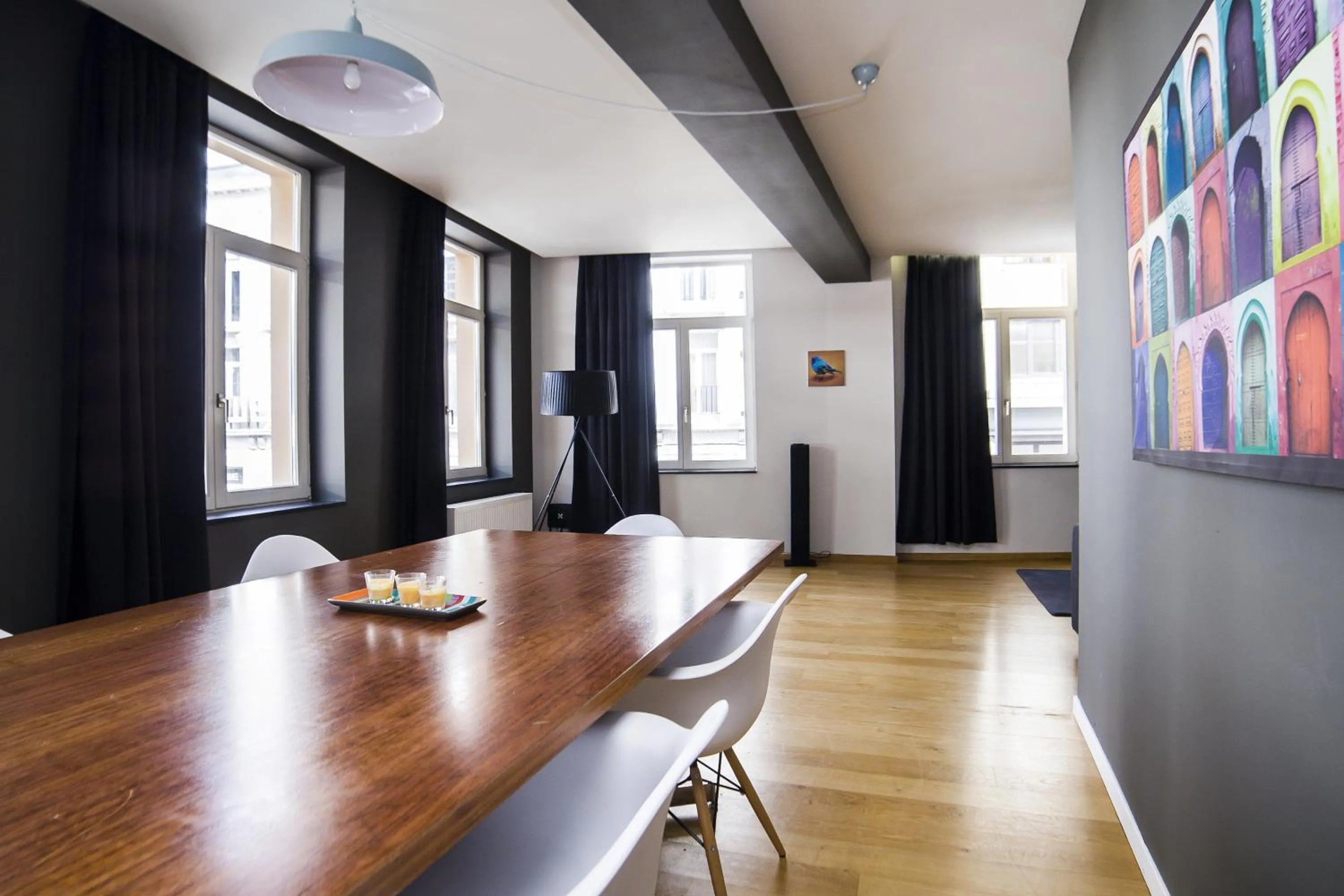 Dining area in Smartflats - Monnaie