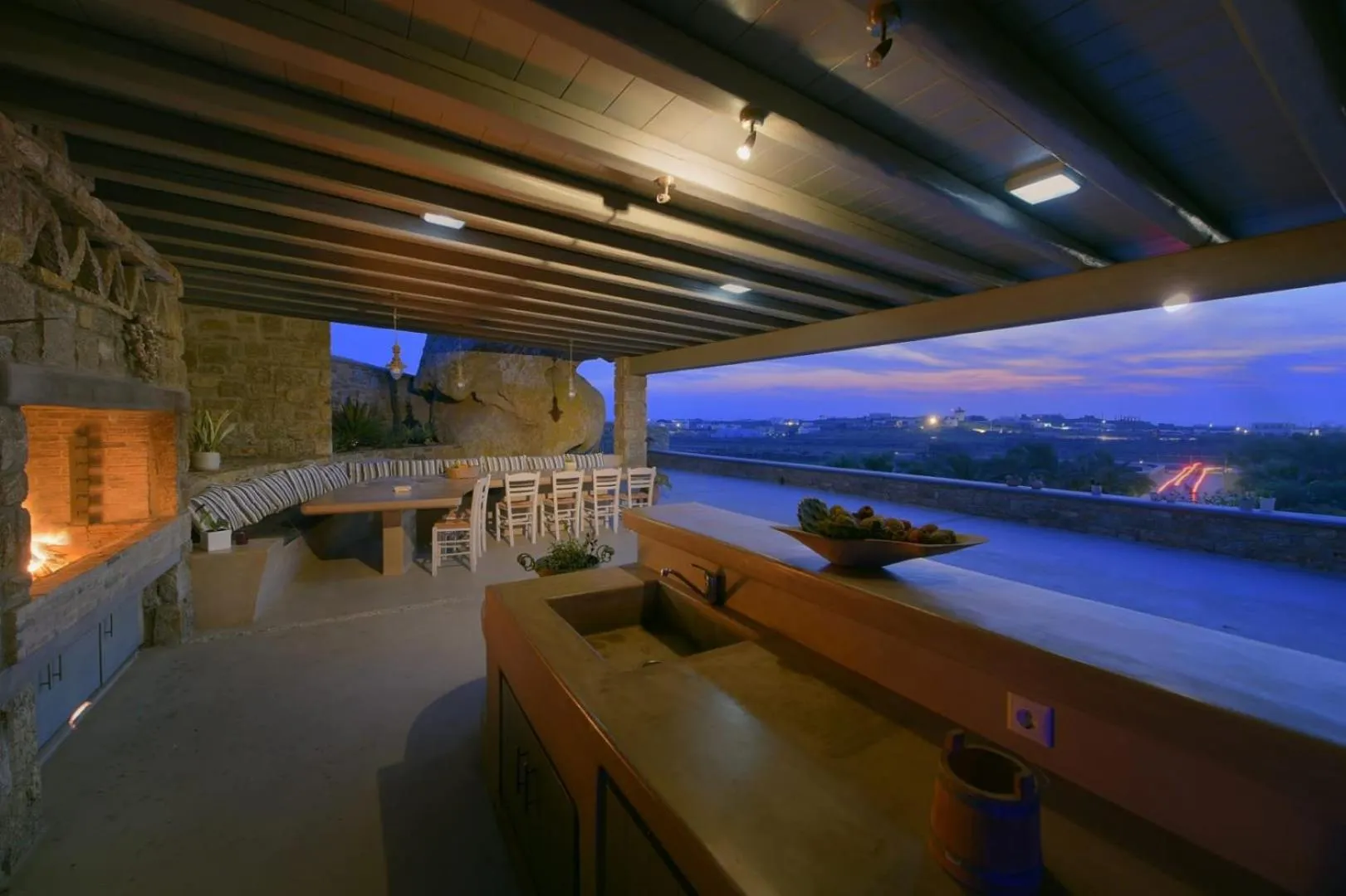 BBQ facilities in AC Village Christoulis