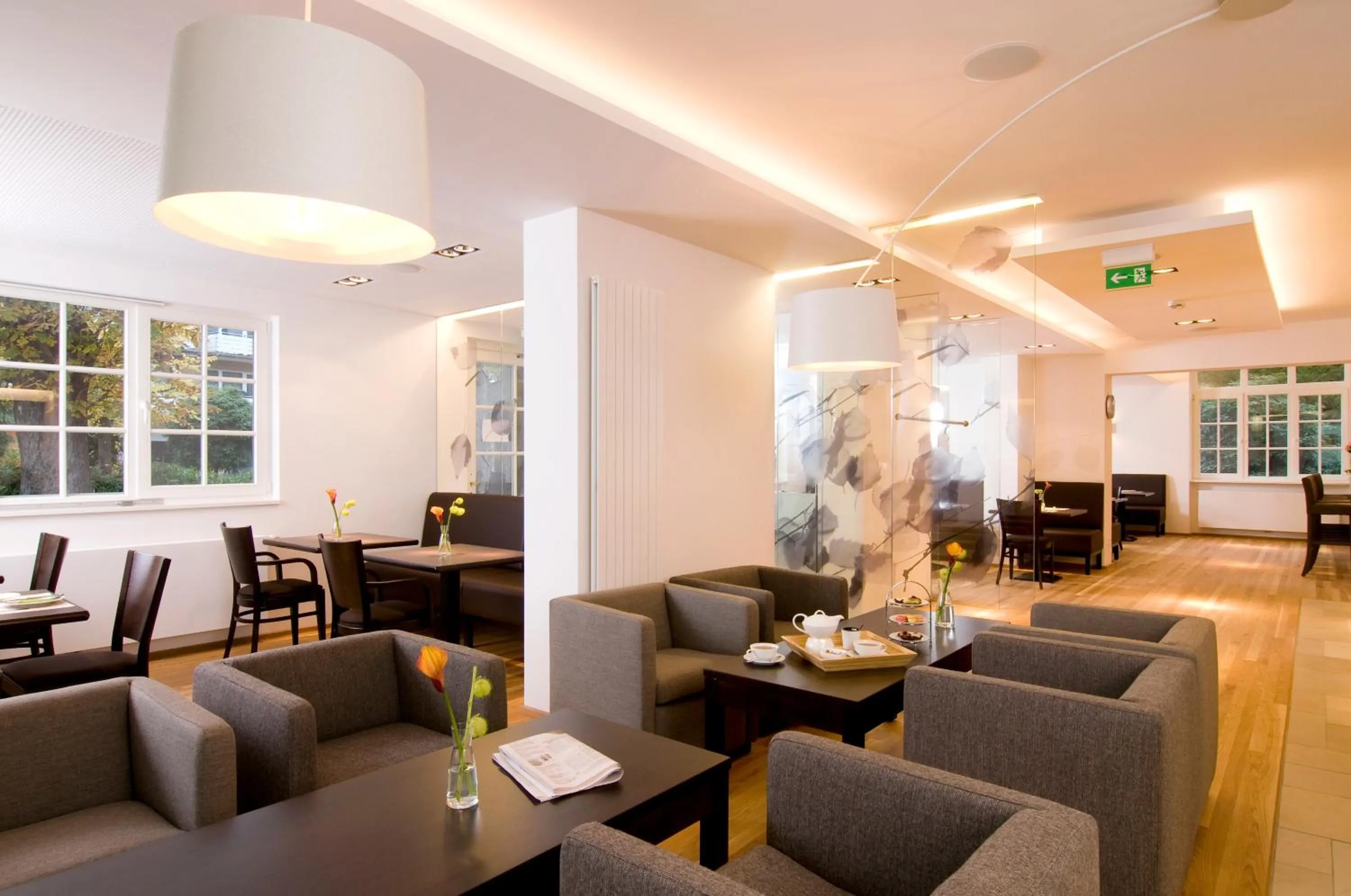 Dining area in Baurs Park