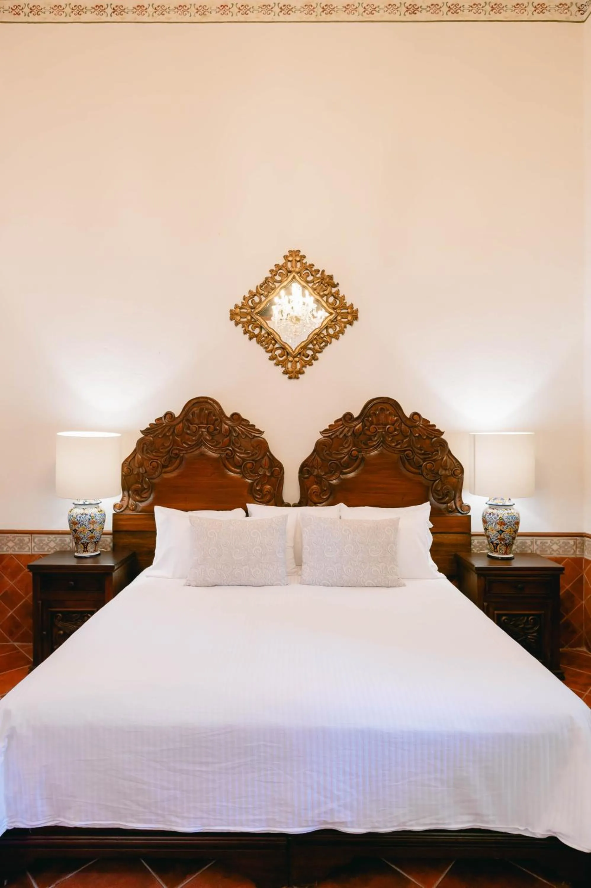 Bed in Hotel Hacienda La Cieneguita