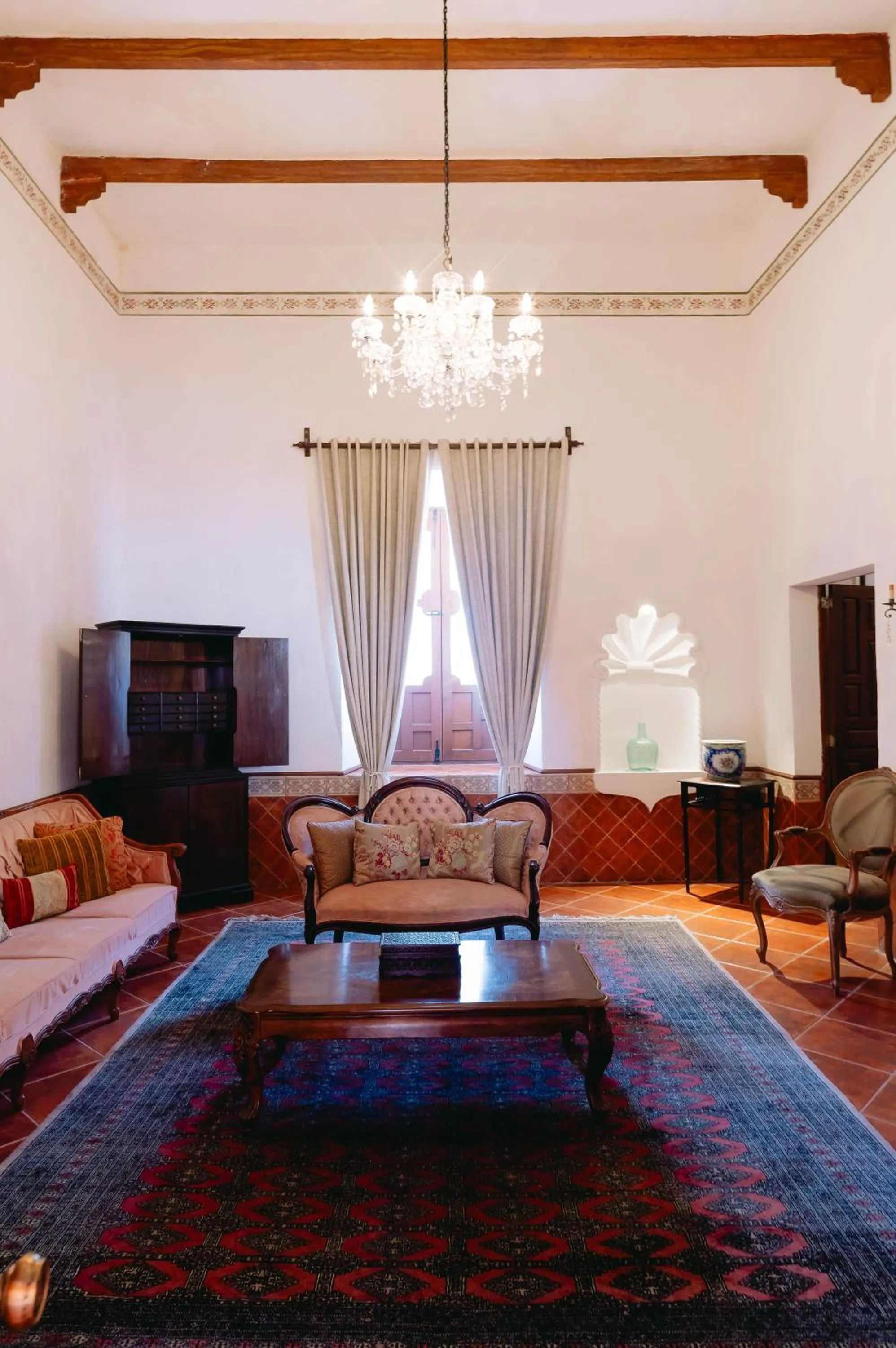 Living room in Hotel Hacienda La Cieneguita