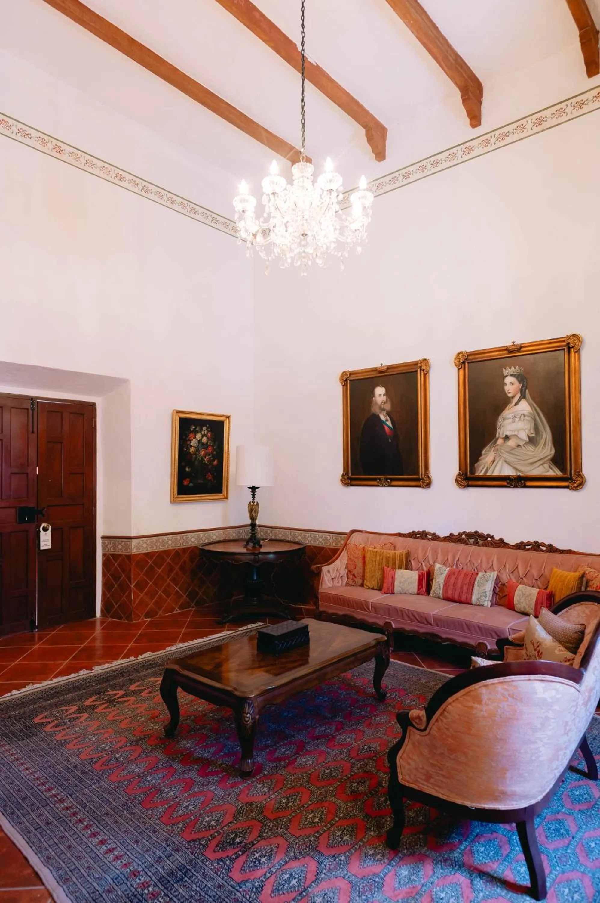 Living room in Hotel Hacienda La Cieneguita