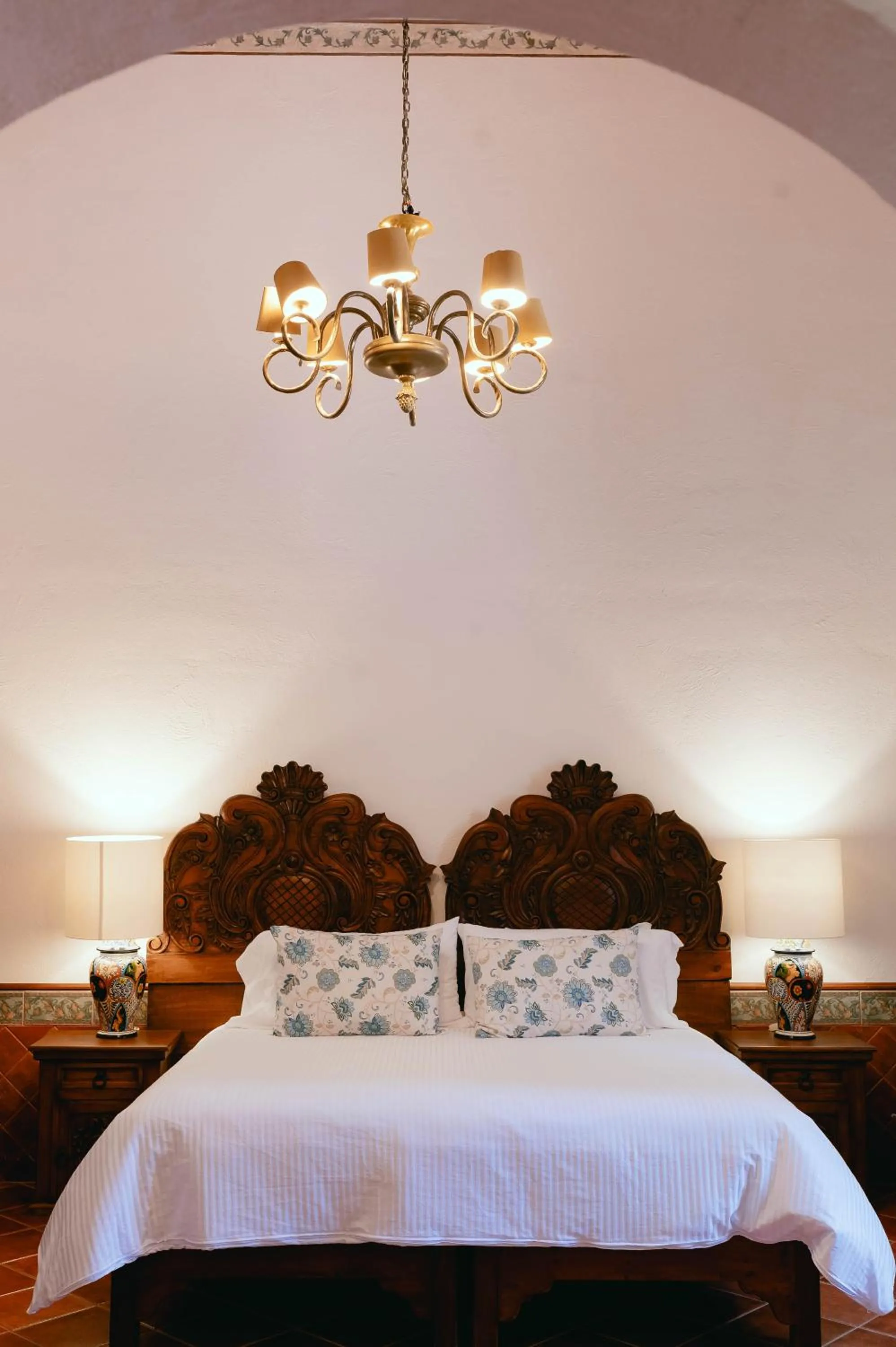 Bed in Hotel Hacienda La Cieneguita