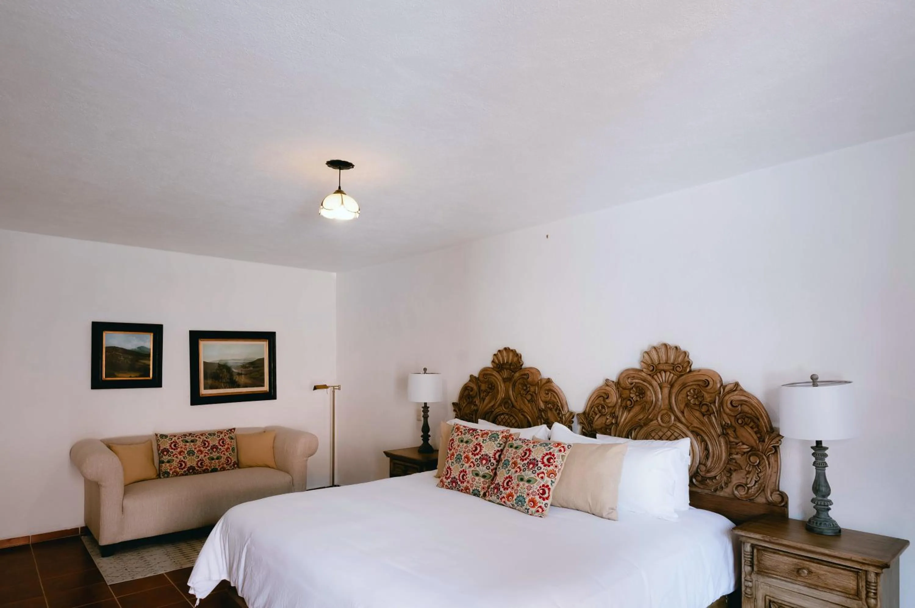 Bed in Hotel Hacienda La Cieneguita