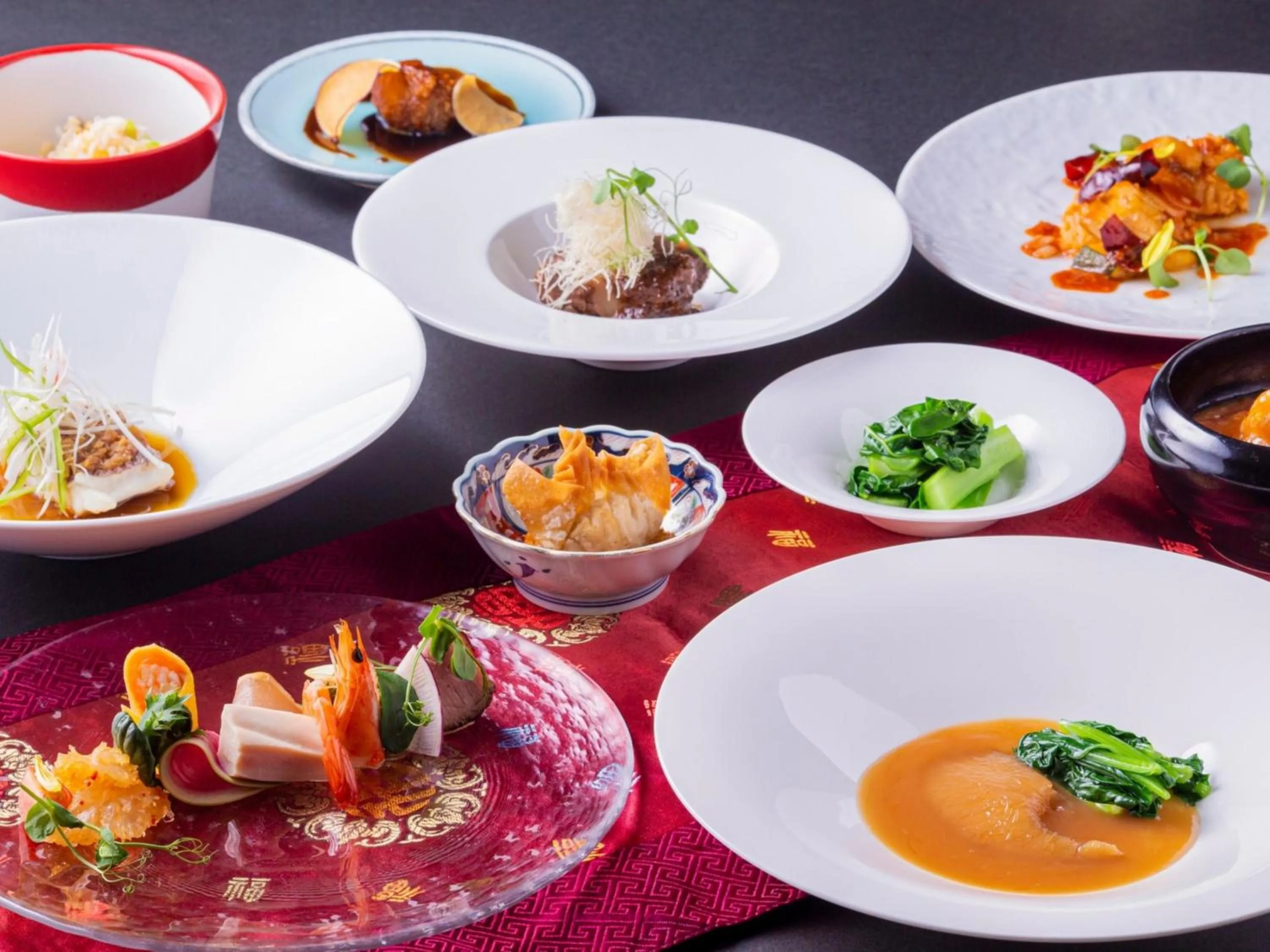 Food in Hotel New Otani Saga