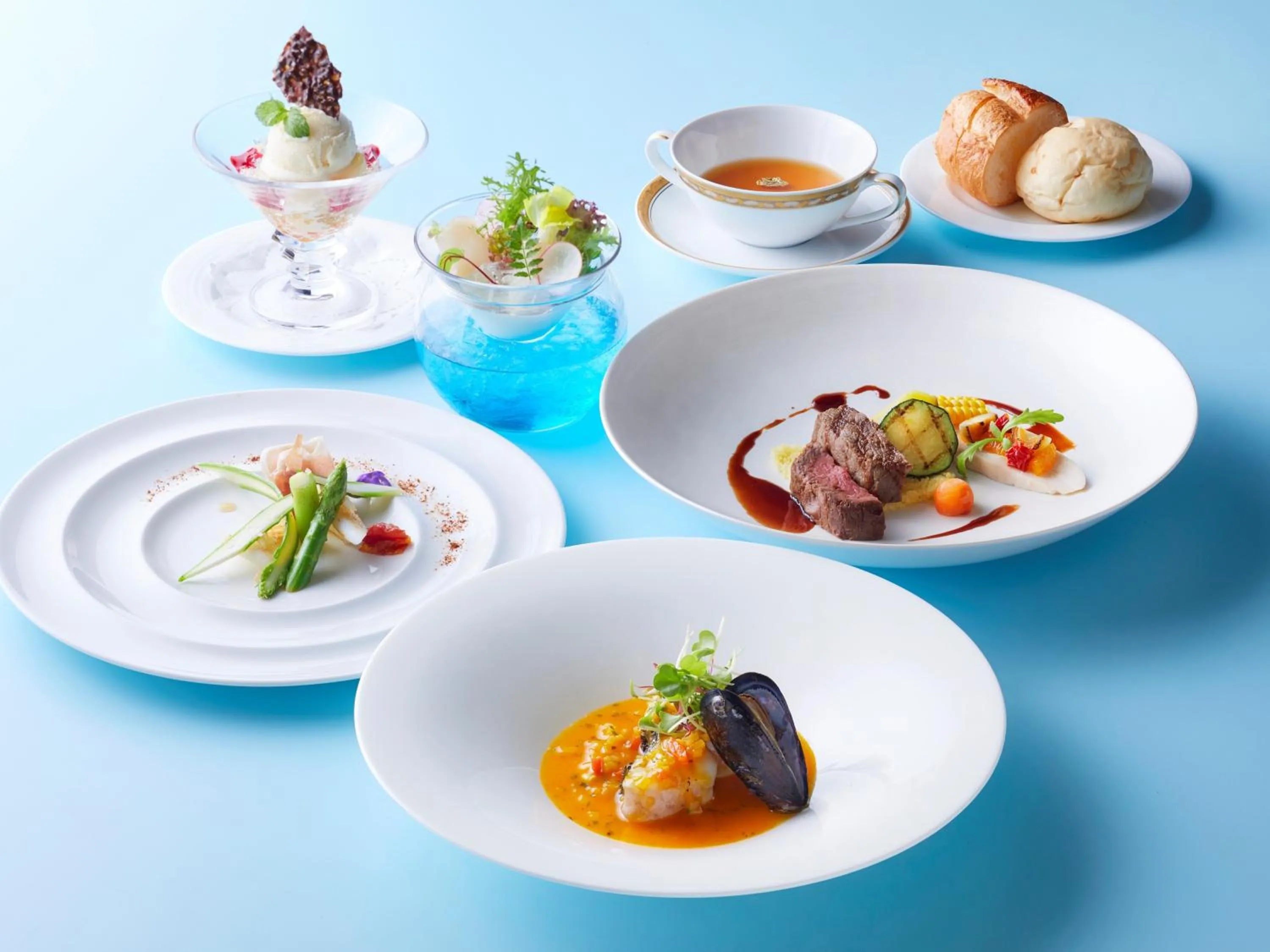 Food in Hotel New Otani Saga