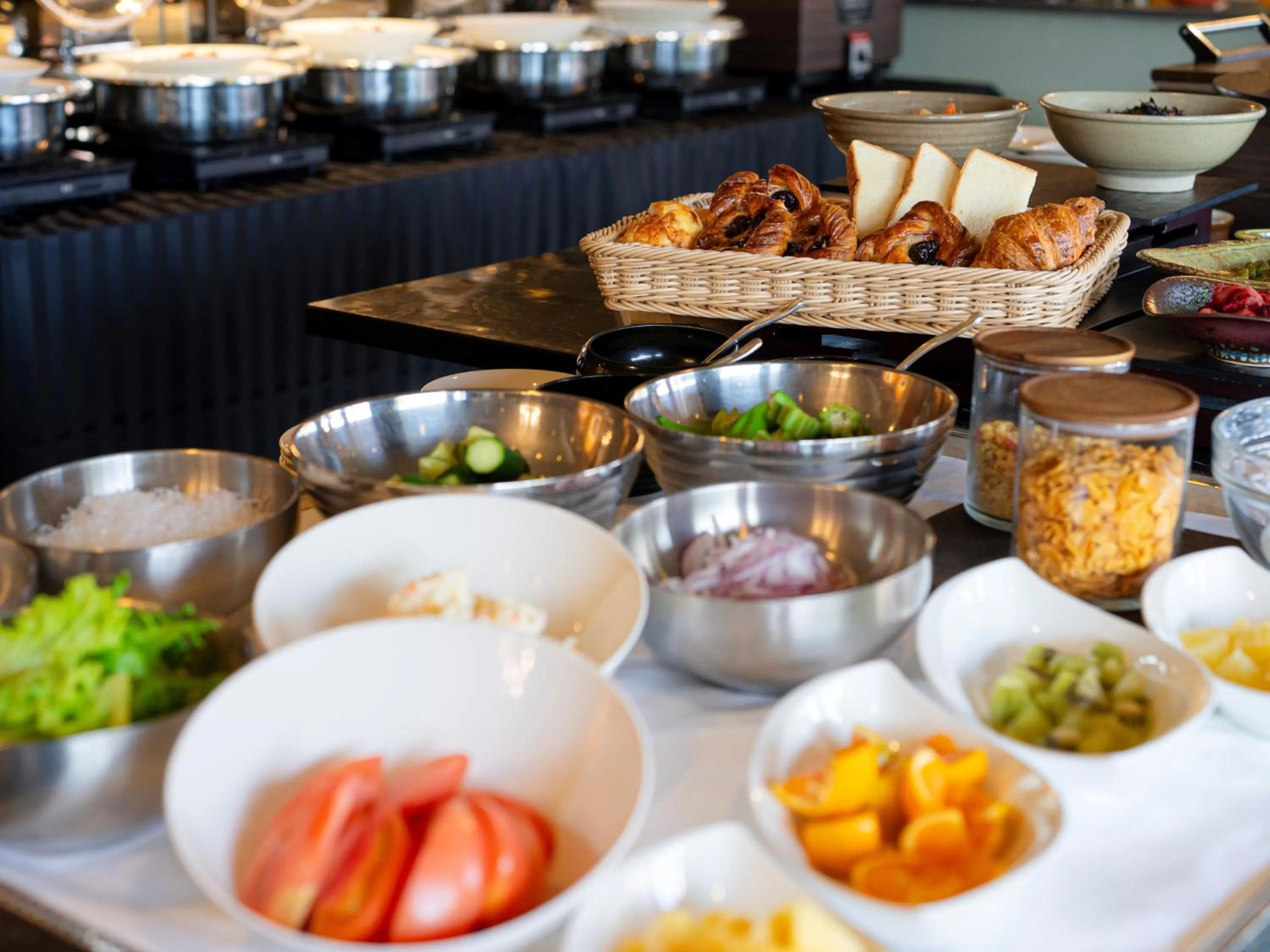 Food in Hotel New Otani Saga