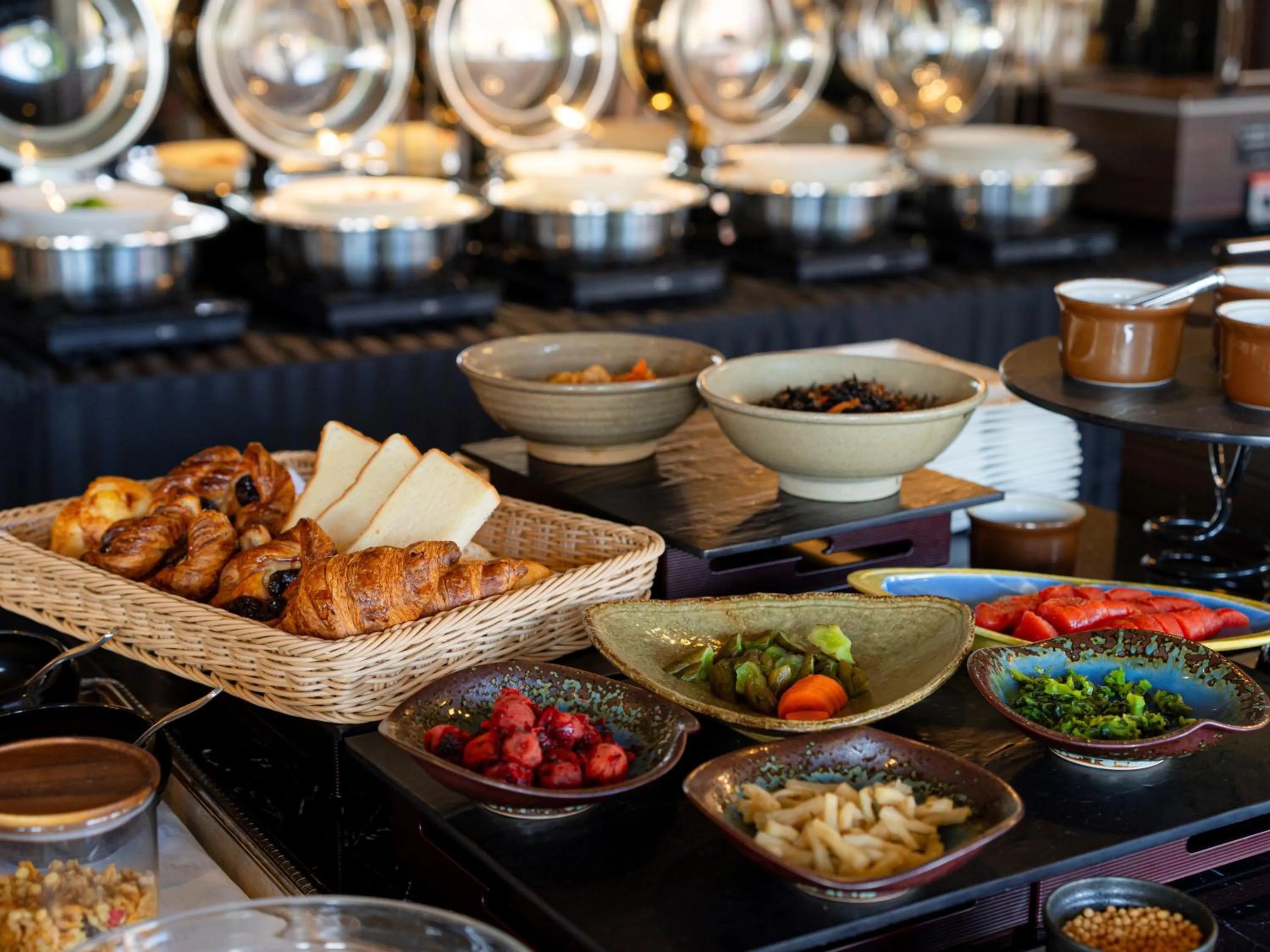 Food close-up in Hotel New Otani Saga