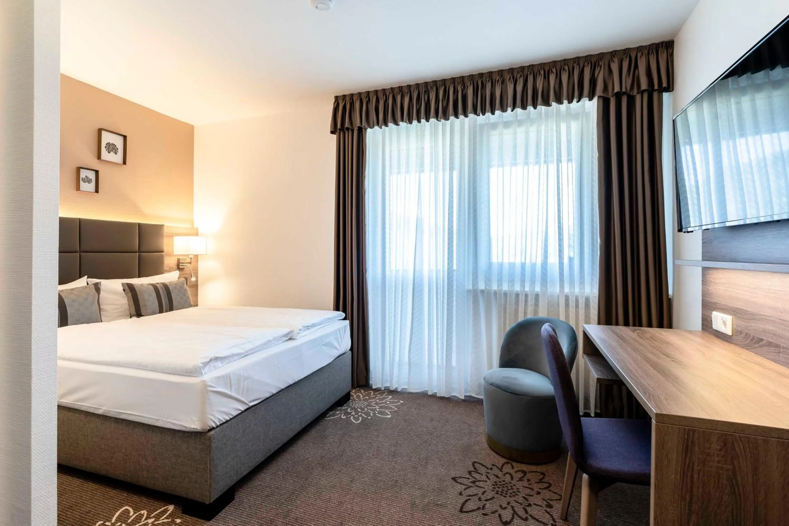 Bed in Hotel in den Herrnwiesen