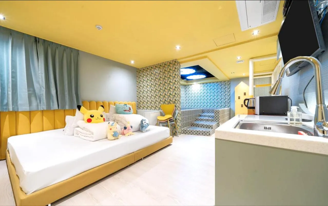 Photo of the whole room, Bed in Jangyu Almond Kids Hotel