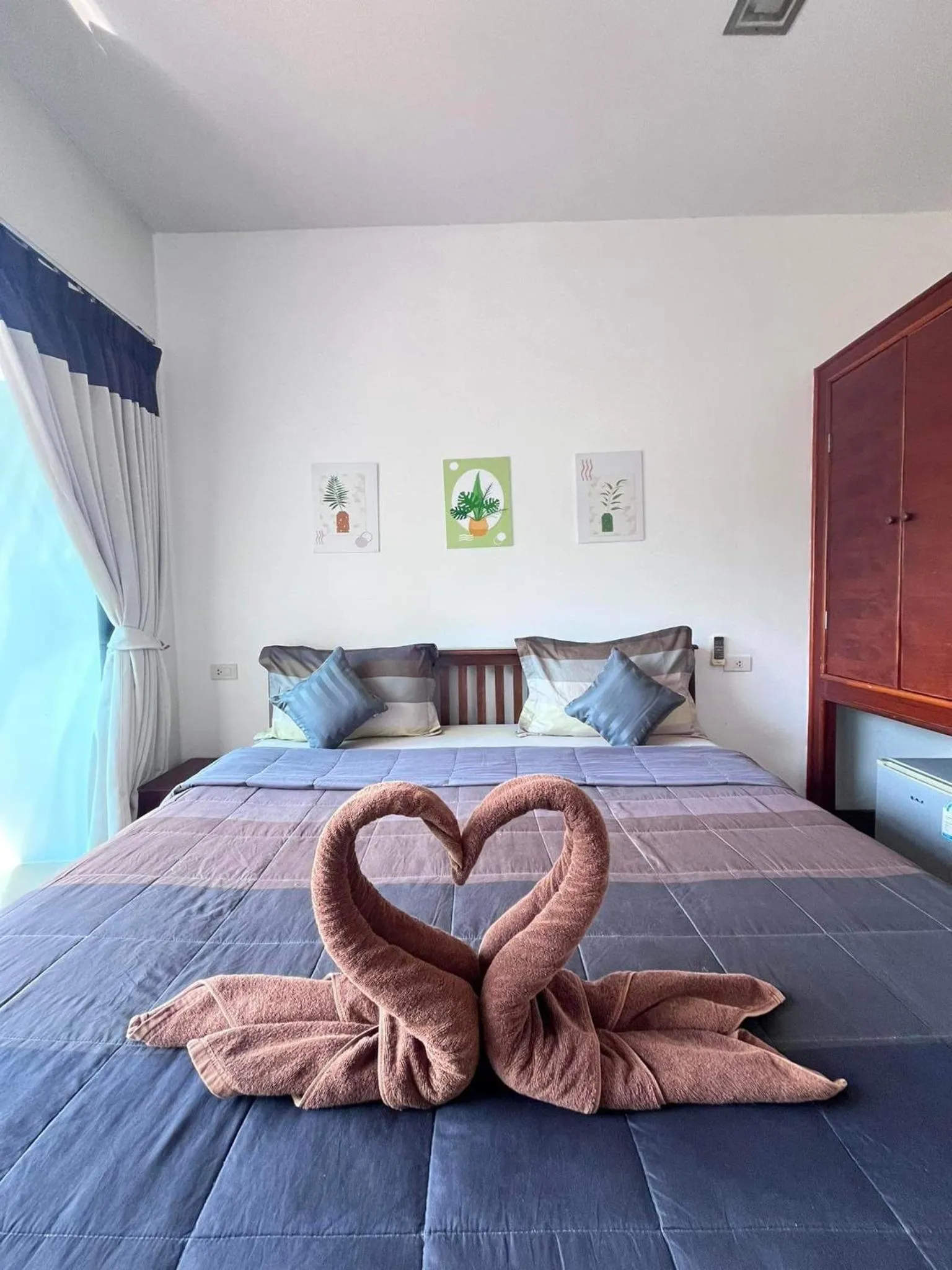 Bed in View Garden Resort