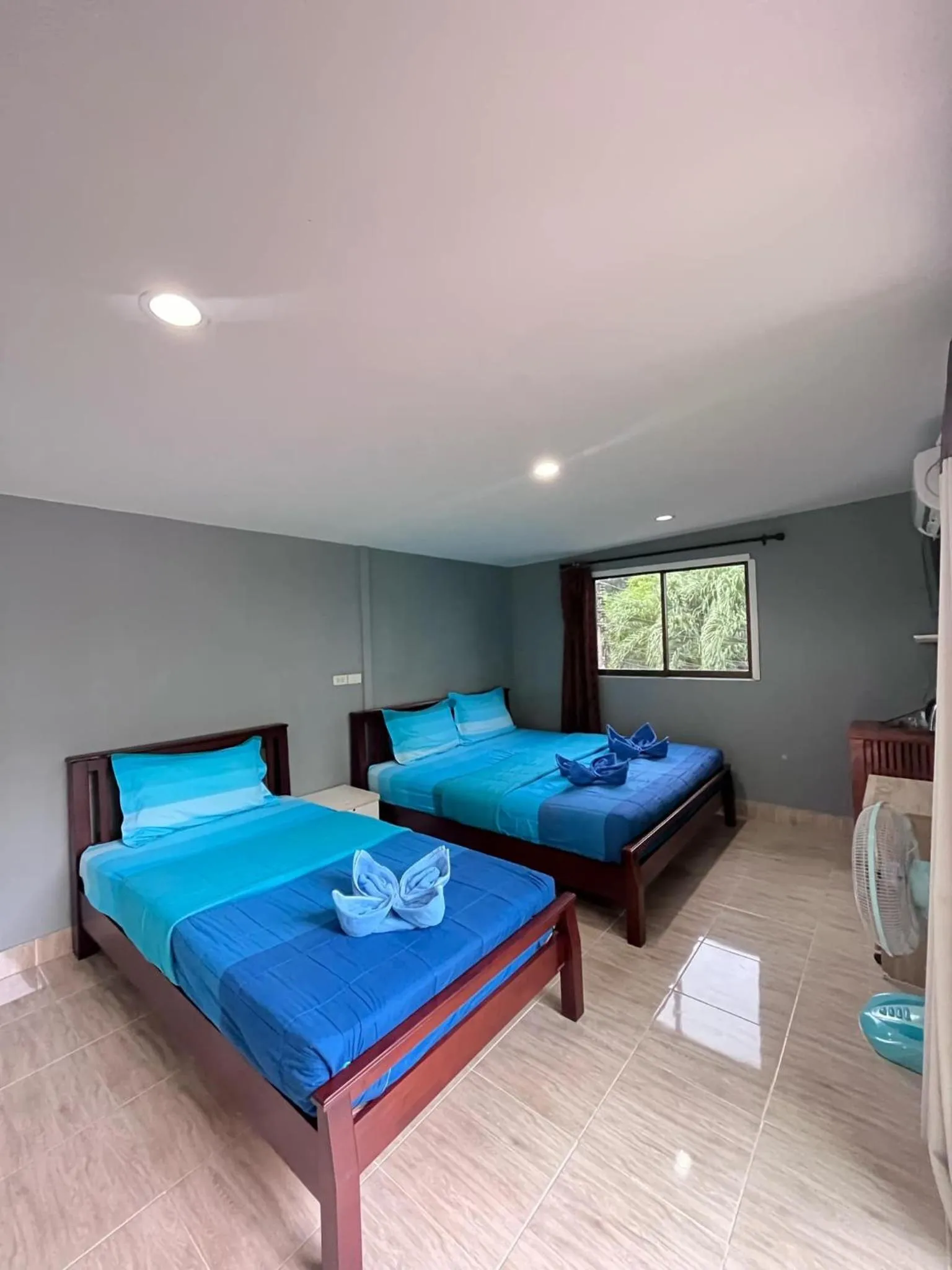 Bed in View Garden Resort