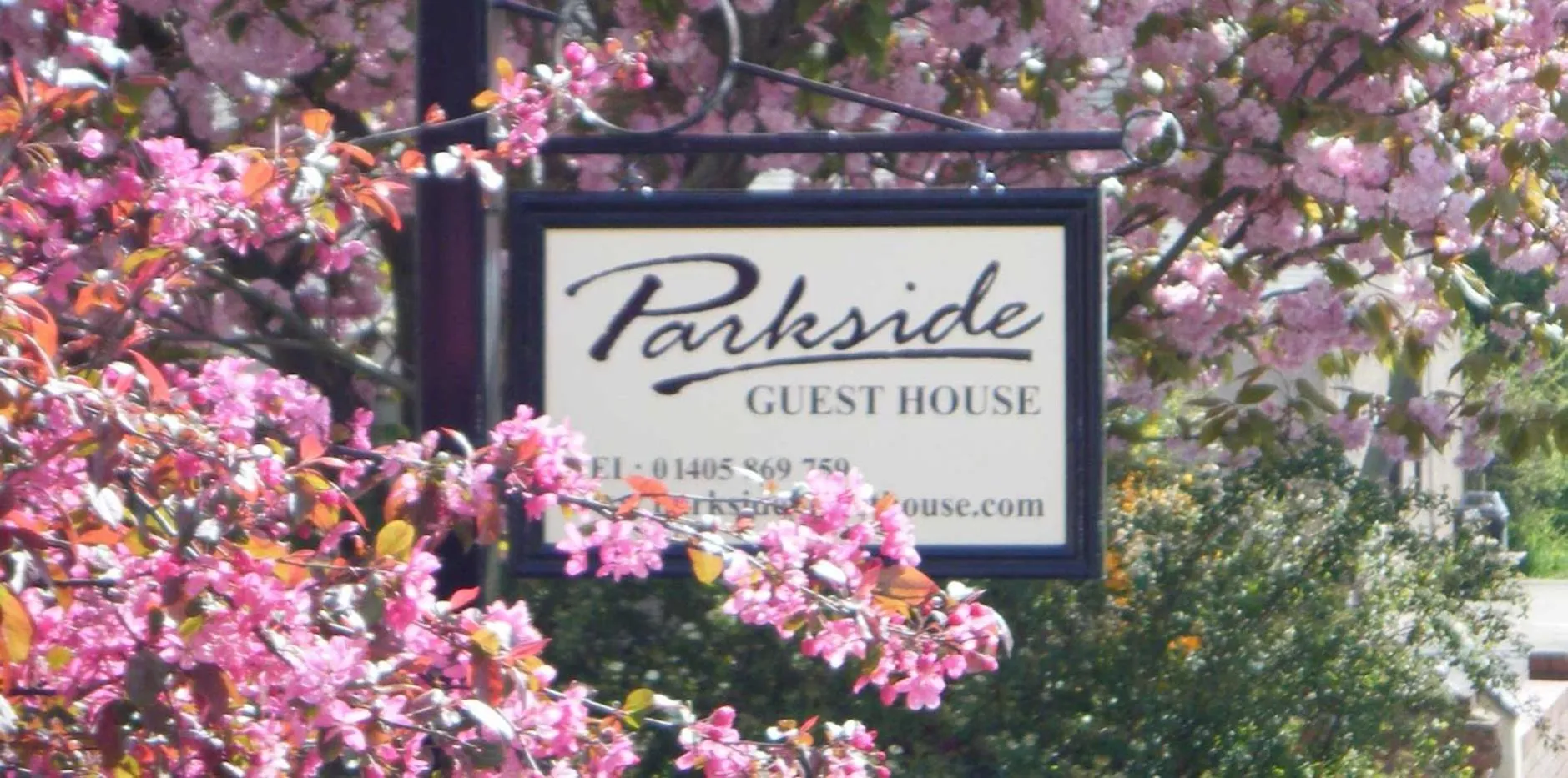 Logo/Certificate/Sign in Parkside Guest House