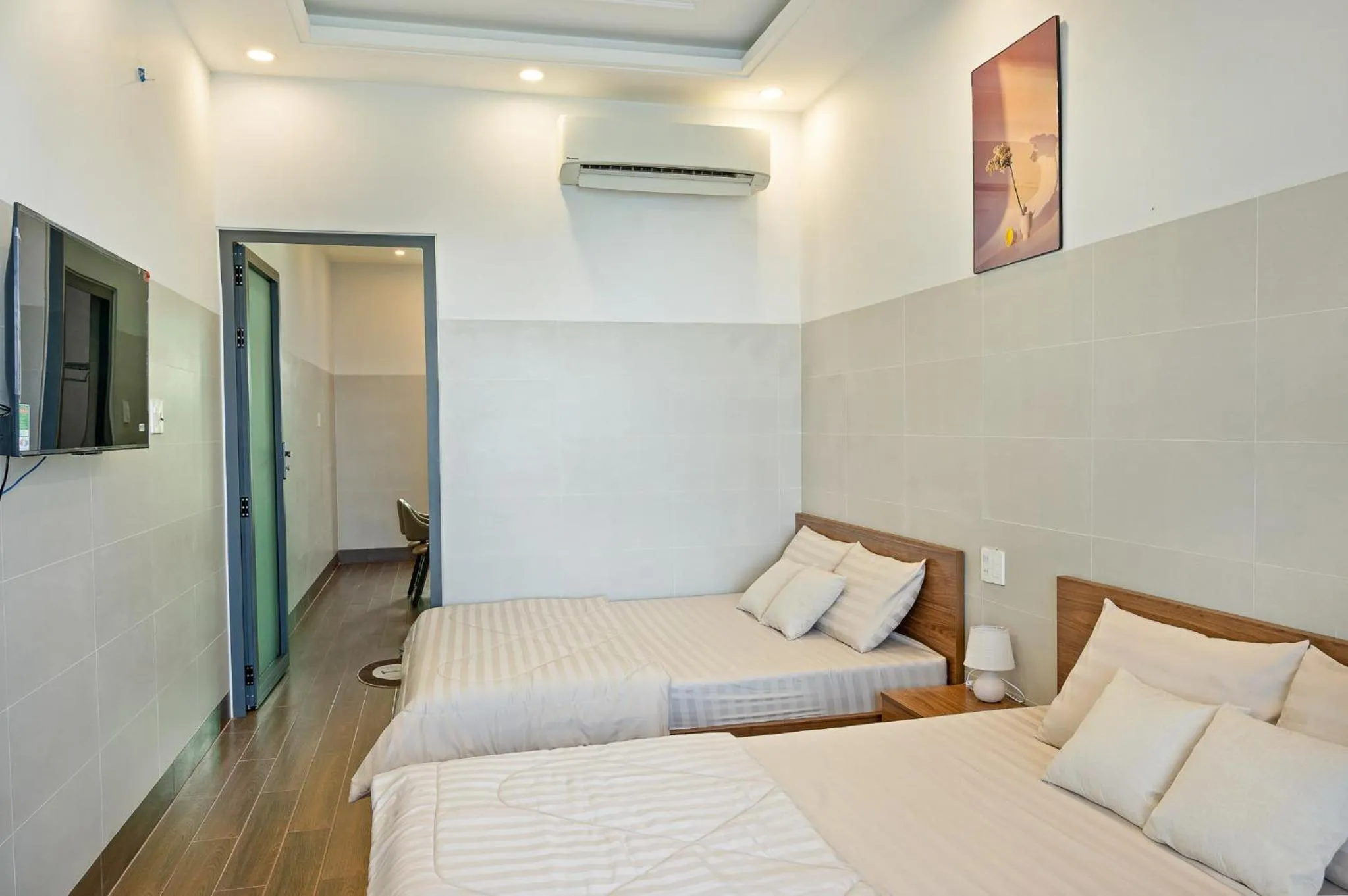 Bed in Mien Trung Beach House Phu Quoc