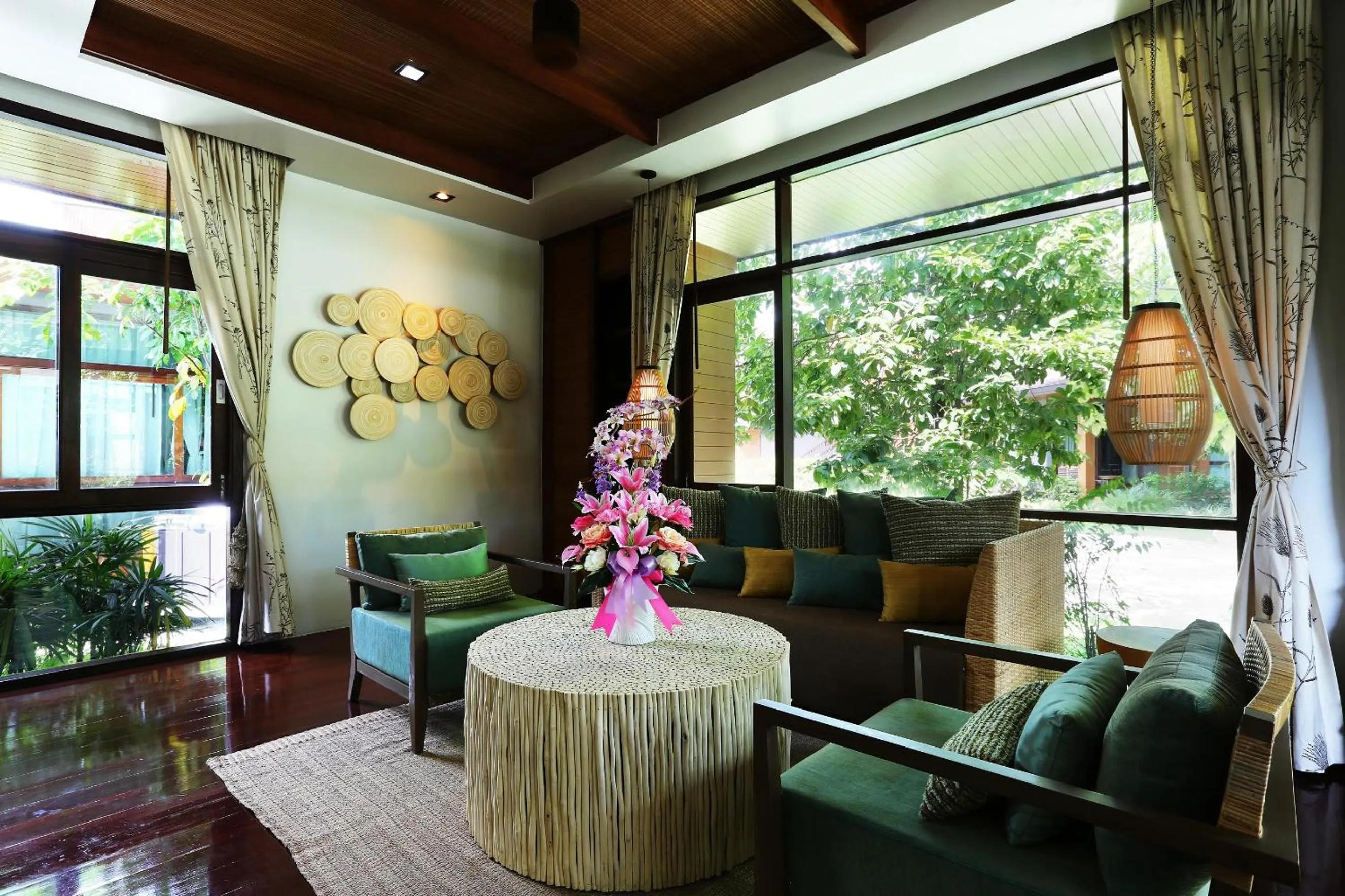 Living room in AKIRA Lipe Resort