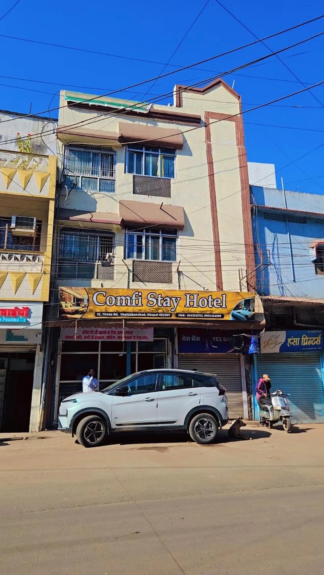 Property building in Comfi Stay Hotel Bhopal