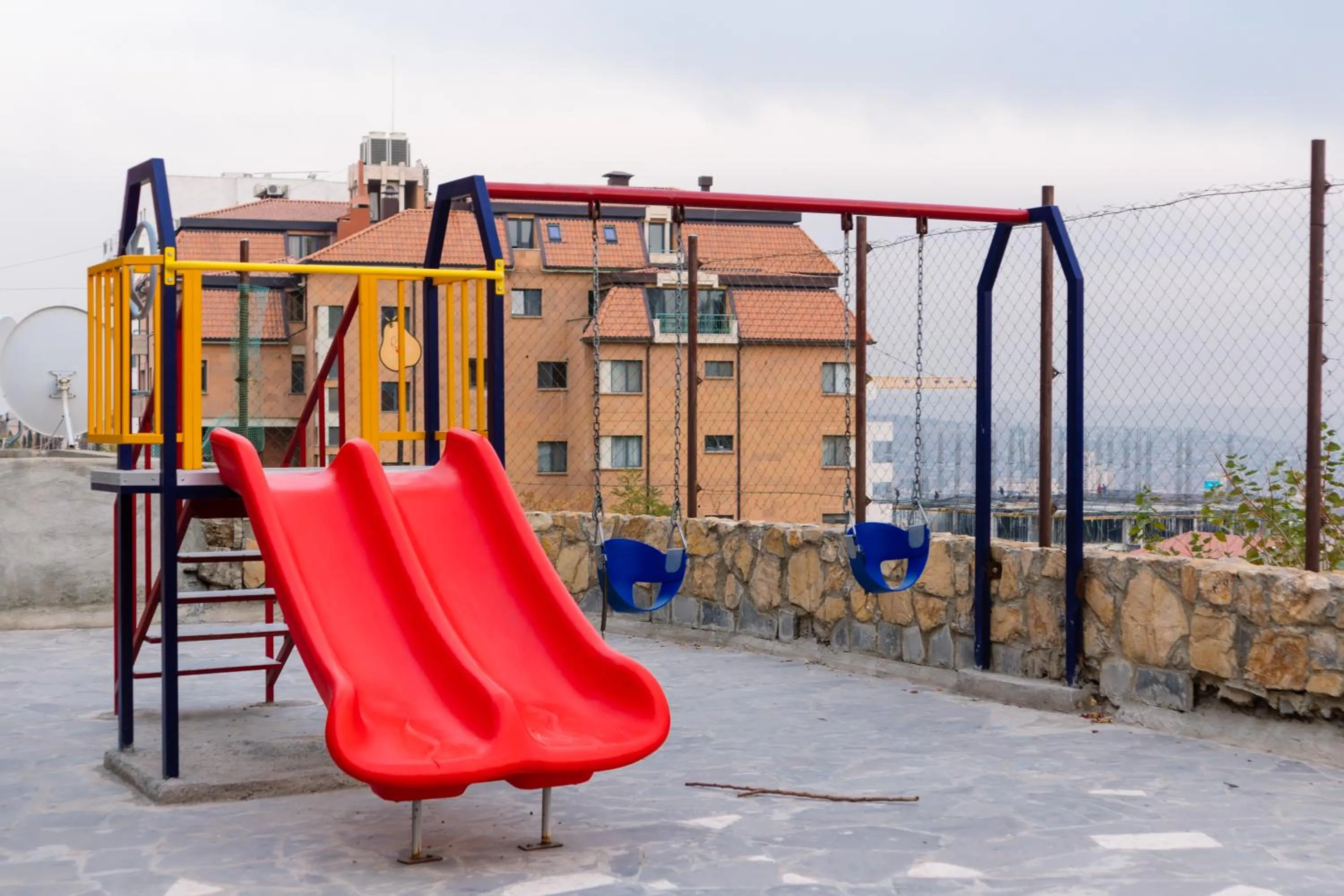 Children play ground in hotelise I Paradise Apartment