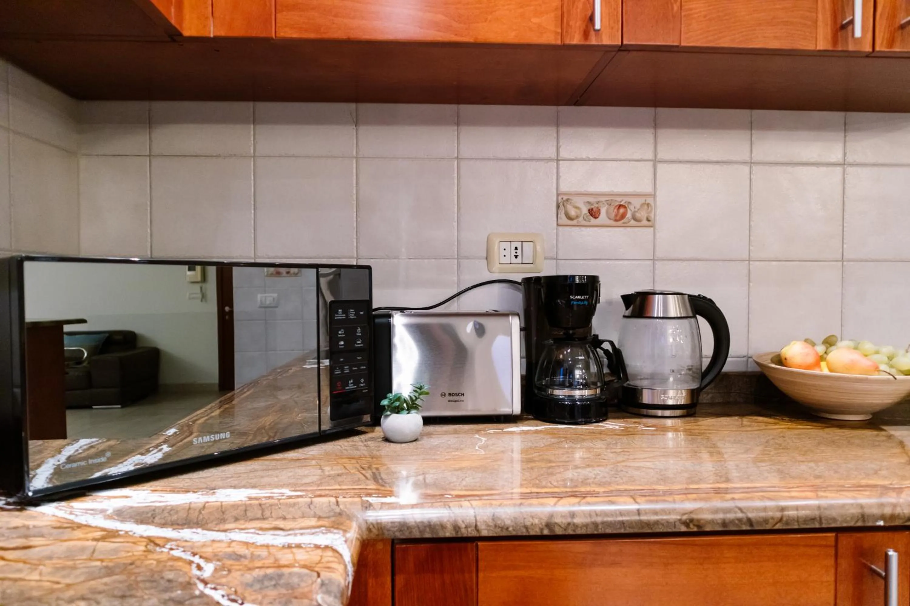 Coffee/tea facilities in hotelise I Paradise Apartment