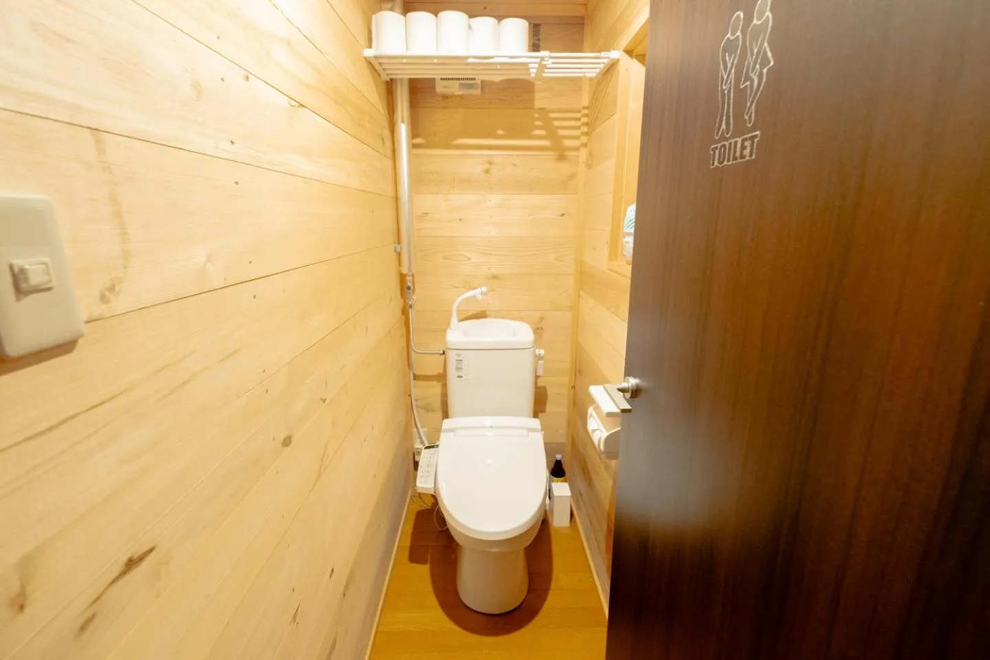 Toilet in Furano Log House Farm Resort