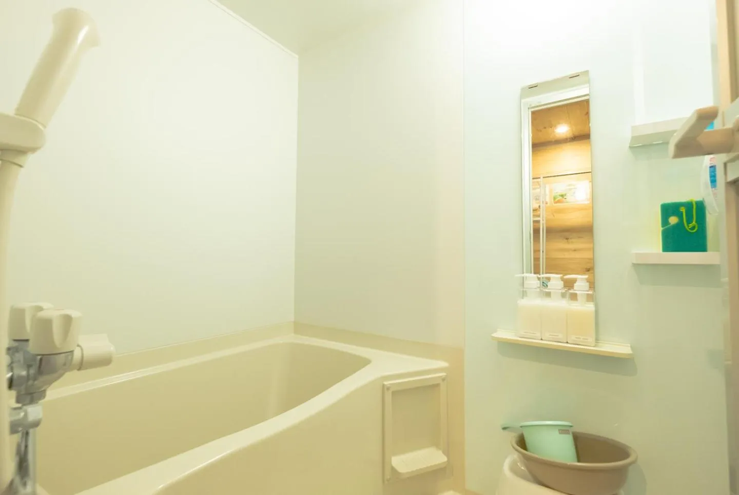 Bathroom in Furano Log House Farm Resort