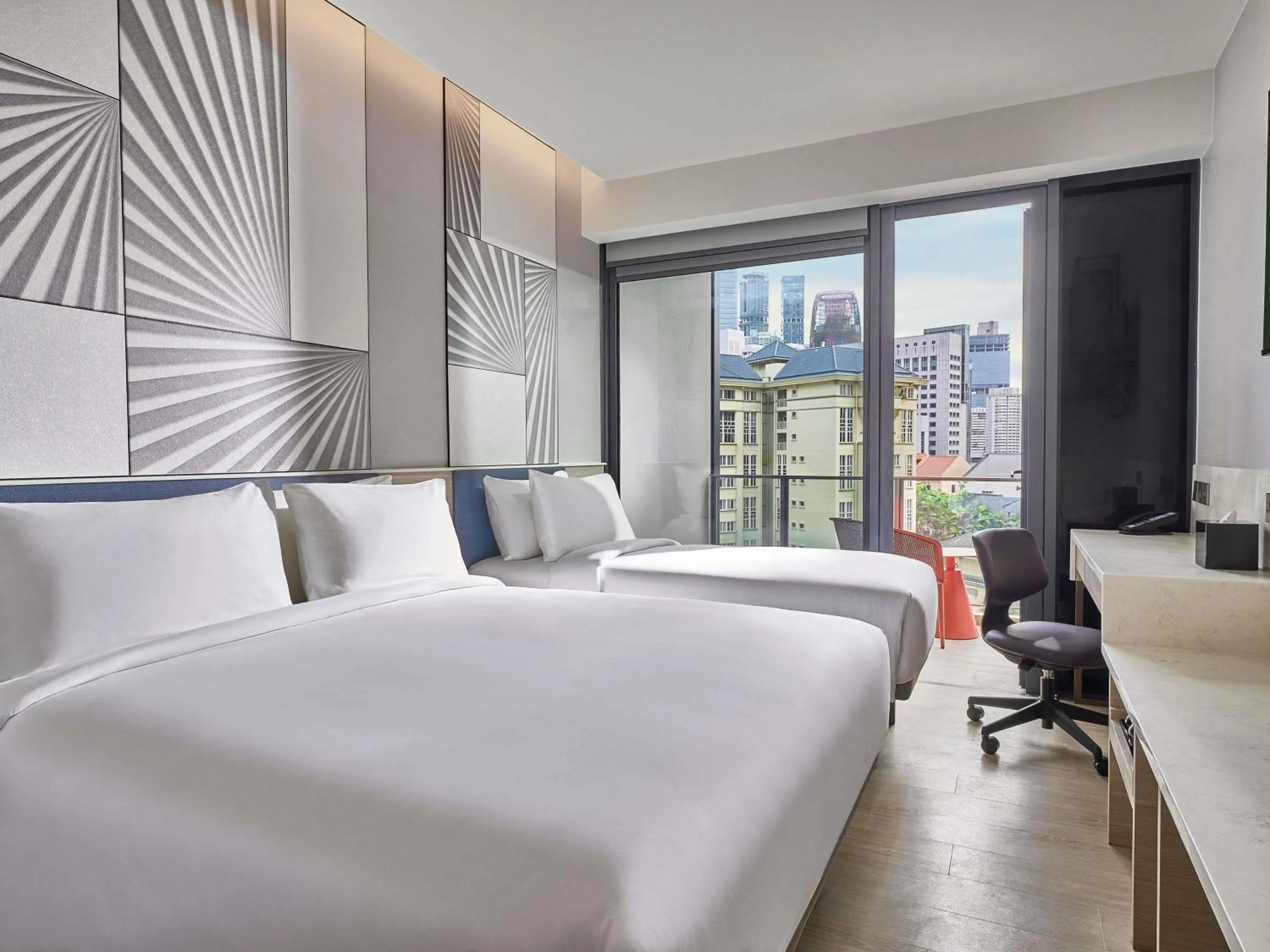 Bedroom, Bed in Mercure ICON Singapore City Centre