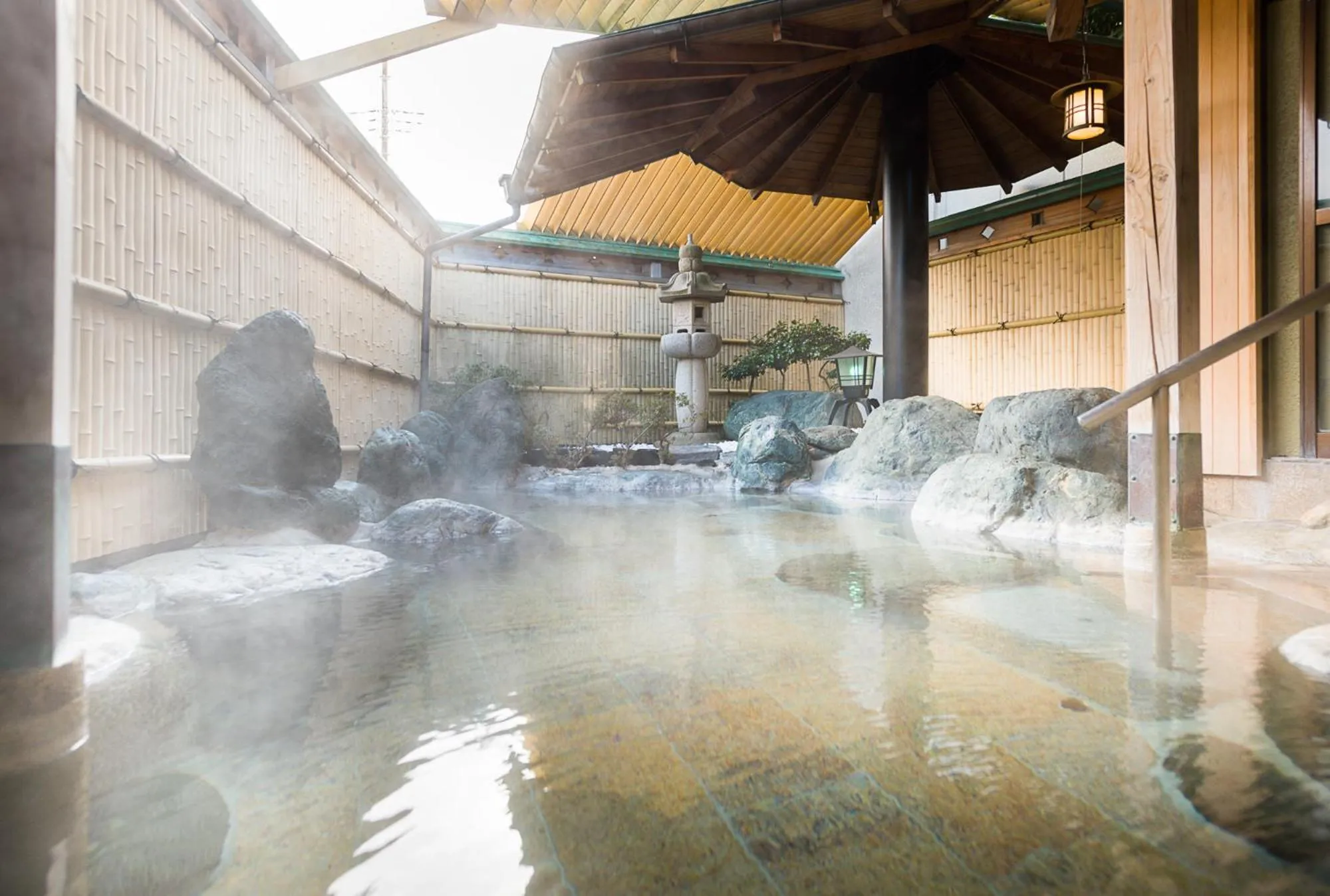 Hot Spring Bath in Hotel Fuji Tatsugaoka