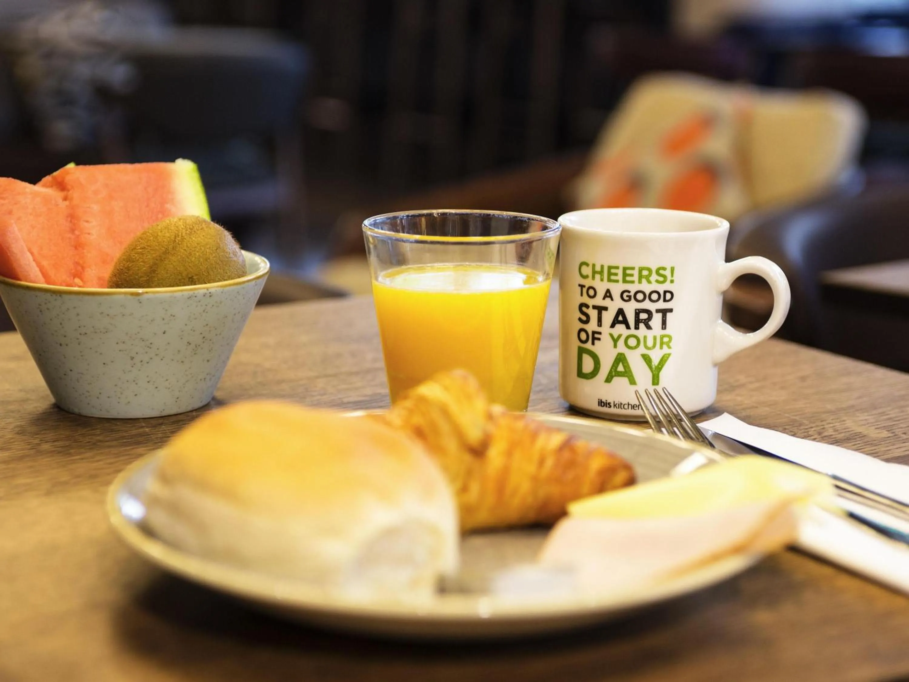 Breakfast in ibis Amsterdam Centre