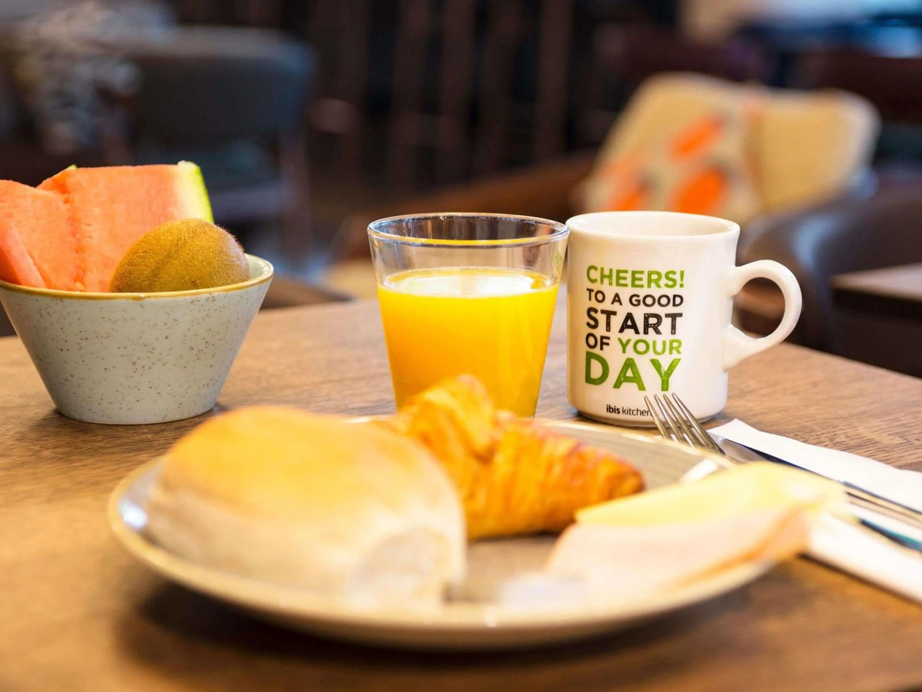 Breakfast in ibis Amsterdam Centre