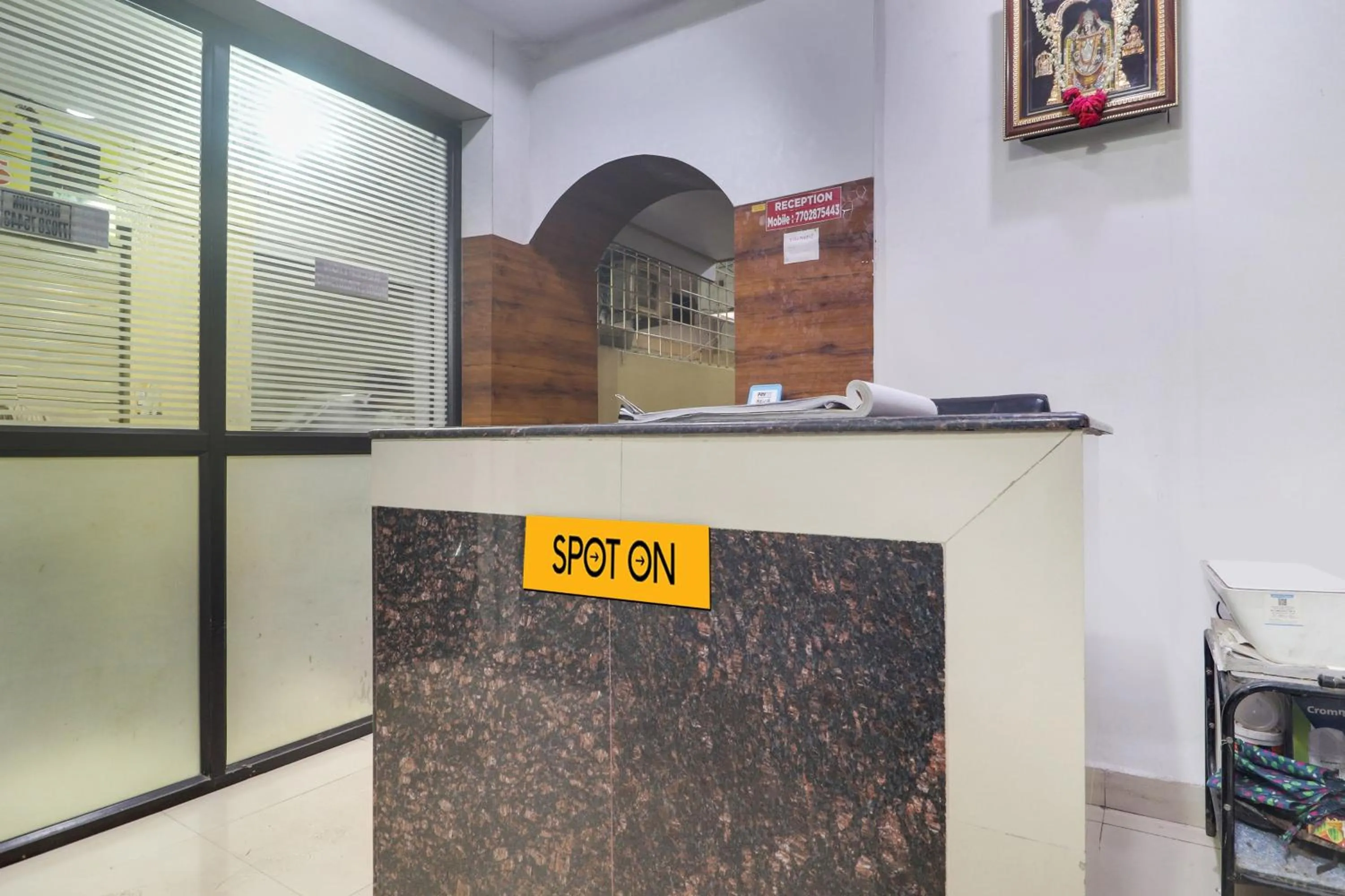 Lobby or reception in SPOT ON New Balaji Residency