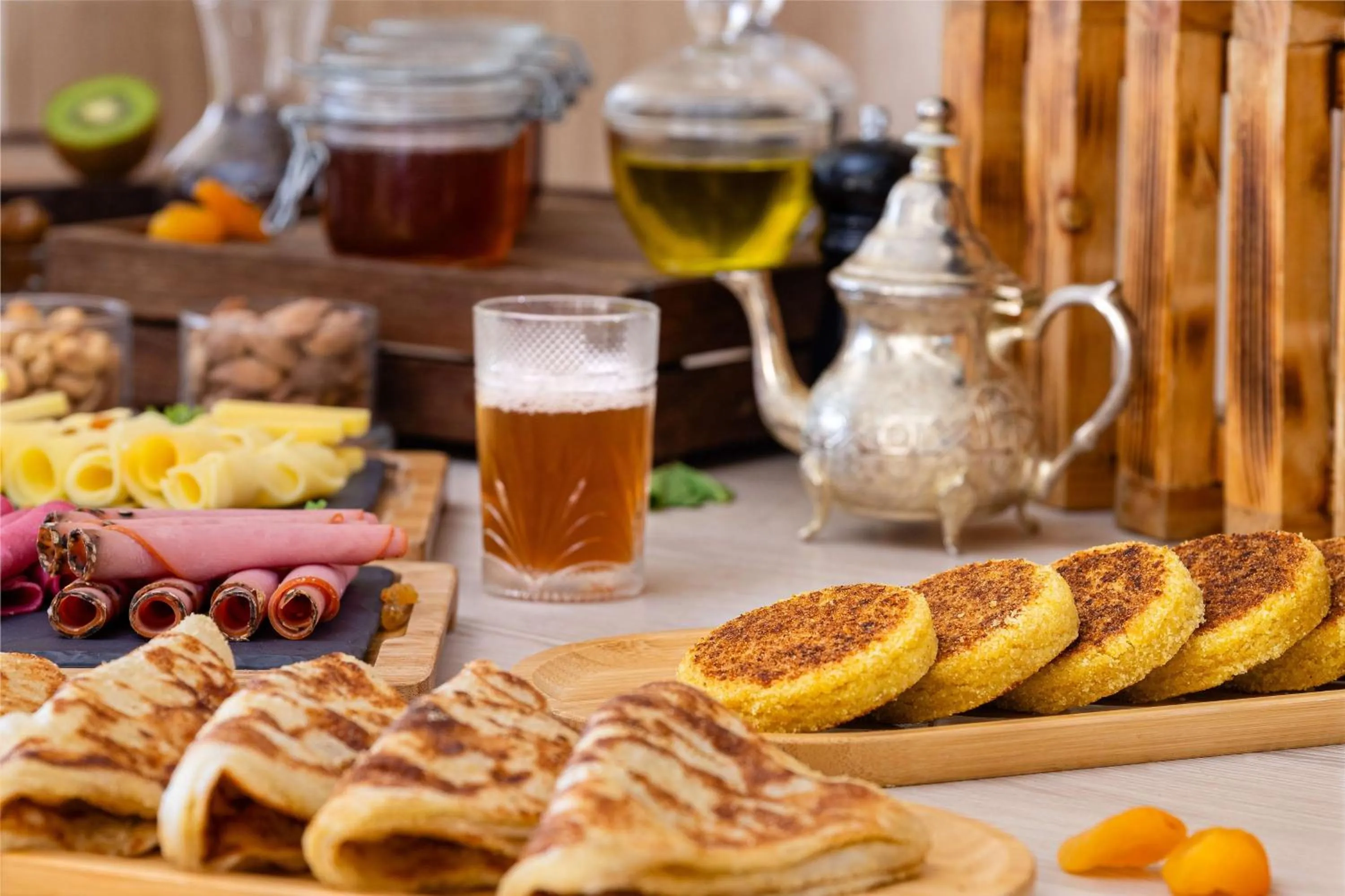 Breakfast in Radisson Blu Residences, Saidia