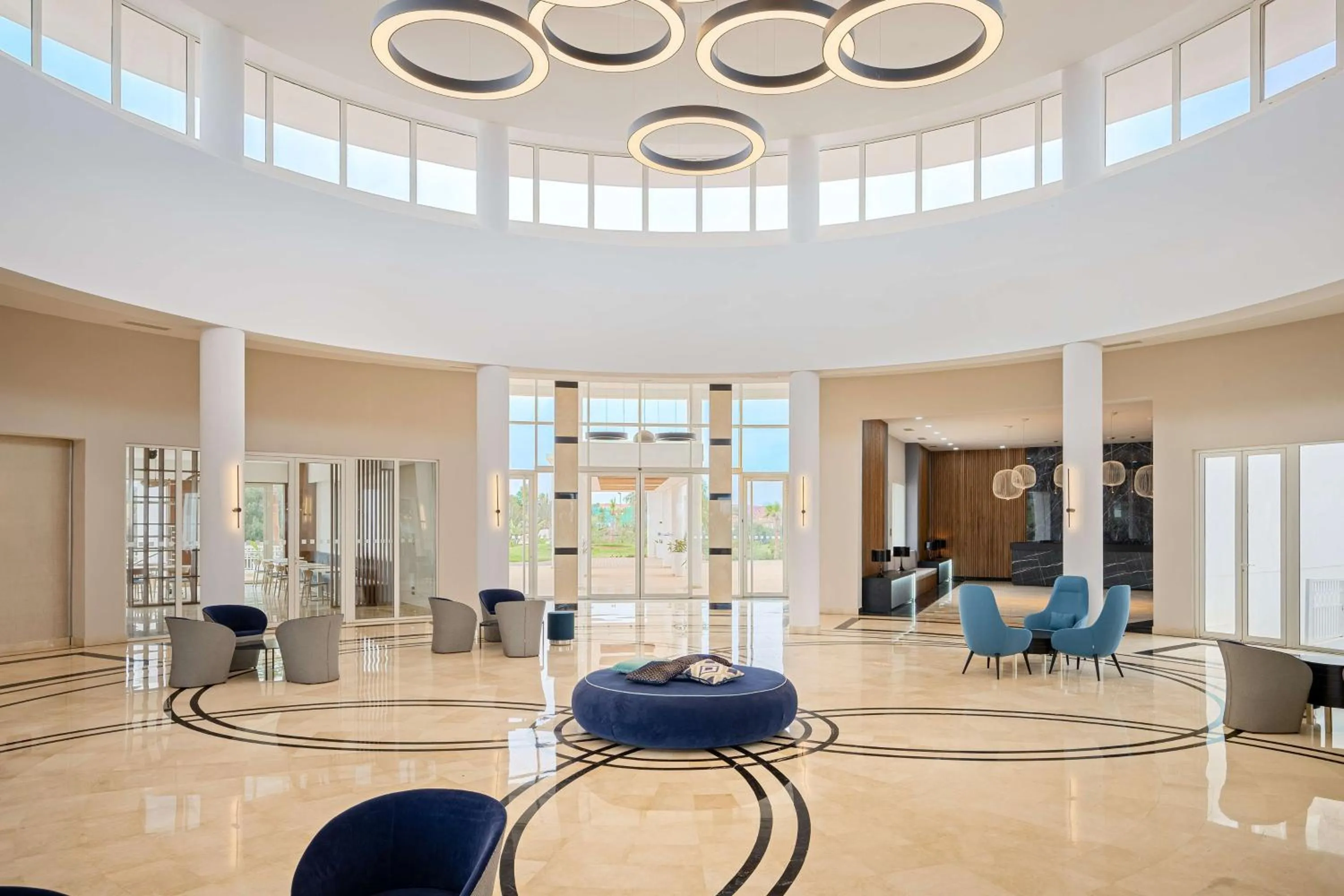 Lobby or reception in Radisson Blu Residences, Saidia