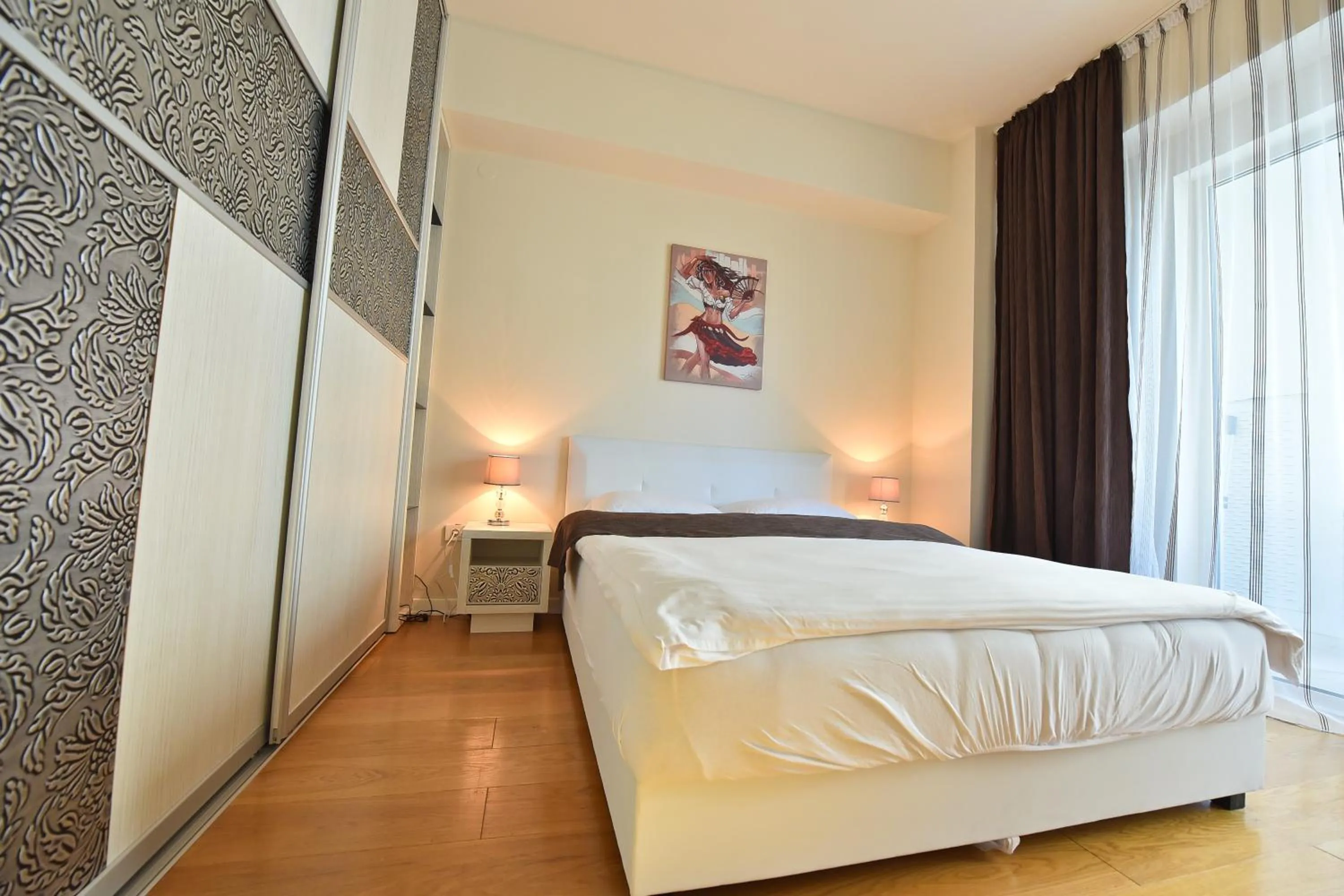 Decorative detail in Lux Apartments Sunrior