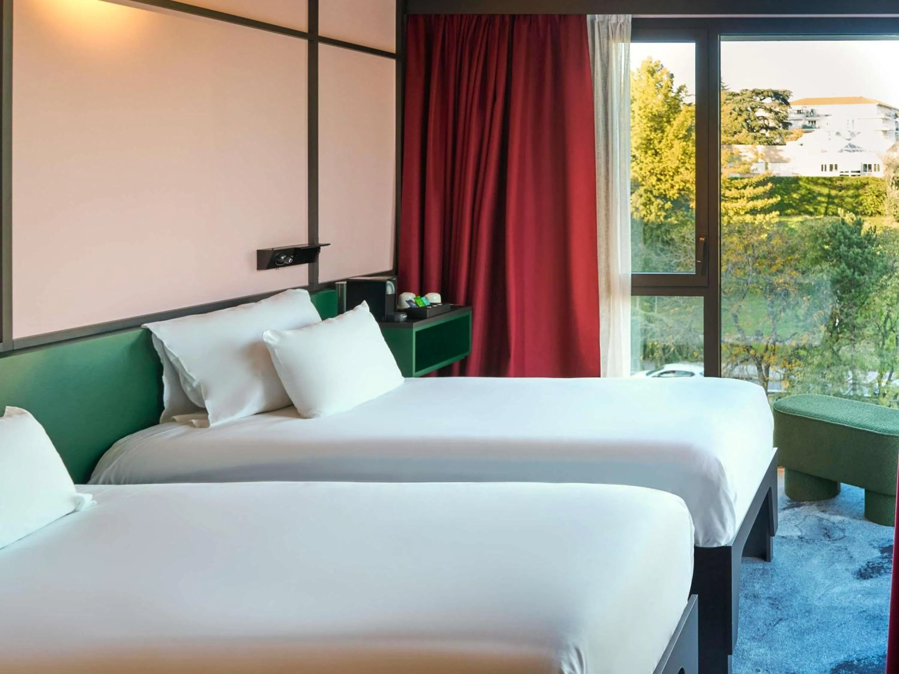 Bedroom, Bed in TRIBE Lyon Croix Rousse