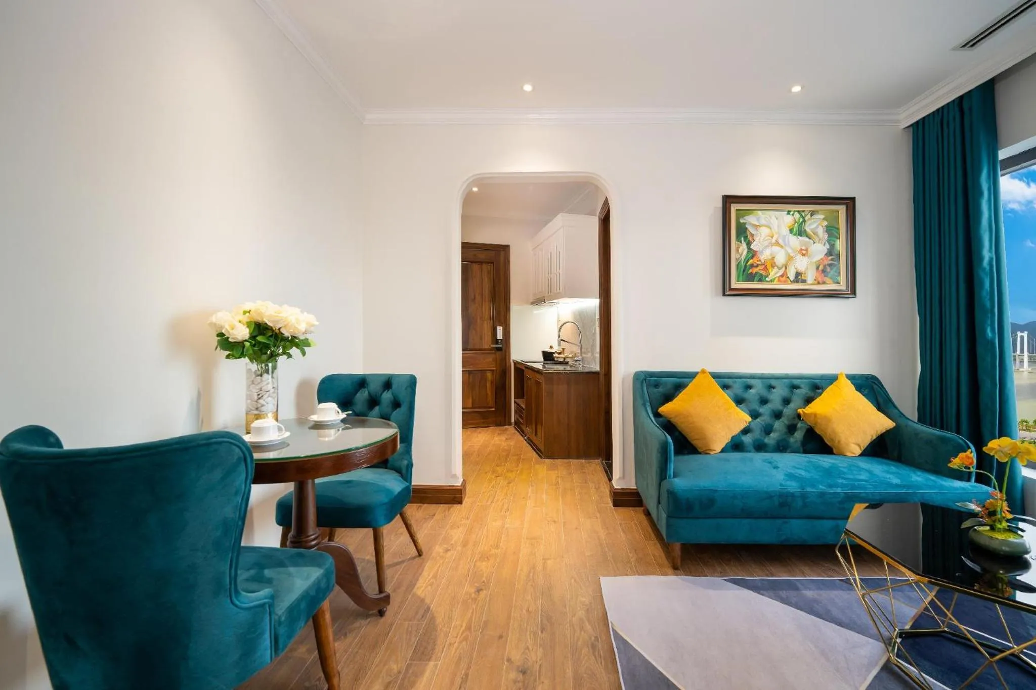 Living room in La Belle Vie Boutique Hotel